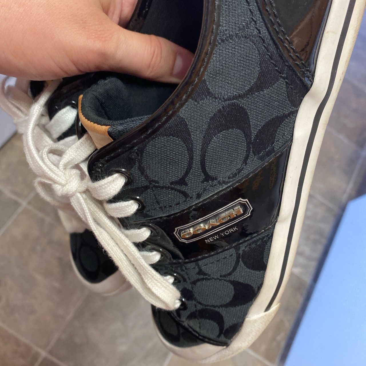 Coach Coach New York black sneaker Size US 10 / IT 40 - 3 Thumbnail