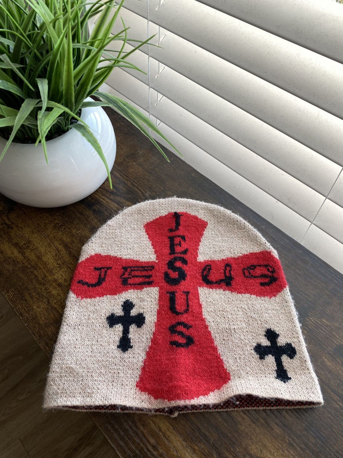 Other Jesus Cross Beanie Size ONE SIZE - 1 Thumbnail