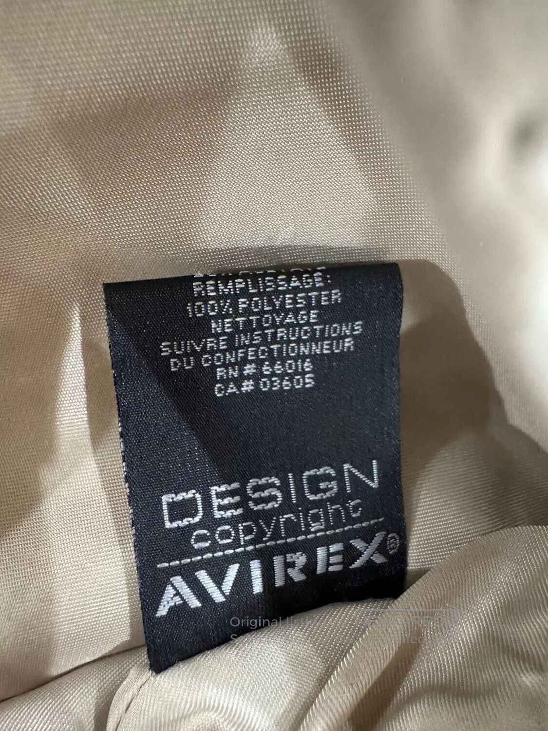 Avirex Avirex Vintage Leather Jacket. Size US M / EU 48-50 / 2 - 5 Thumbnail