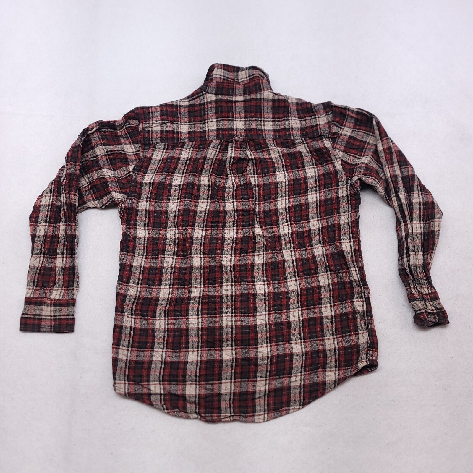 Wolverine Wolverine Tartan Flannel Shirt Mens Size Medium M Red Gray Size US M / EU 48-50 / 2 - 10 Thumbnail