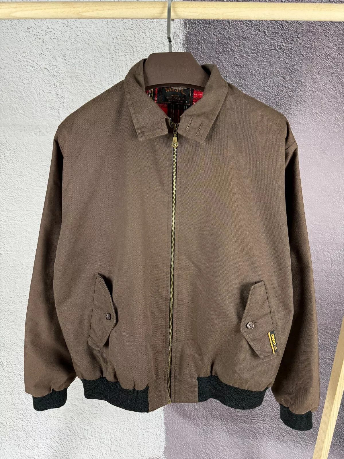 Merc Vintage MERC Original Harring ton Jacket Made In England Size US L / EU 52-54 / 3 - 2 Thumbnail