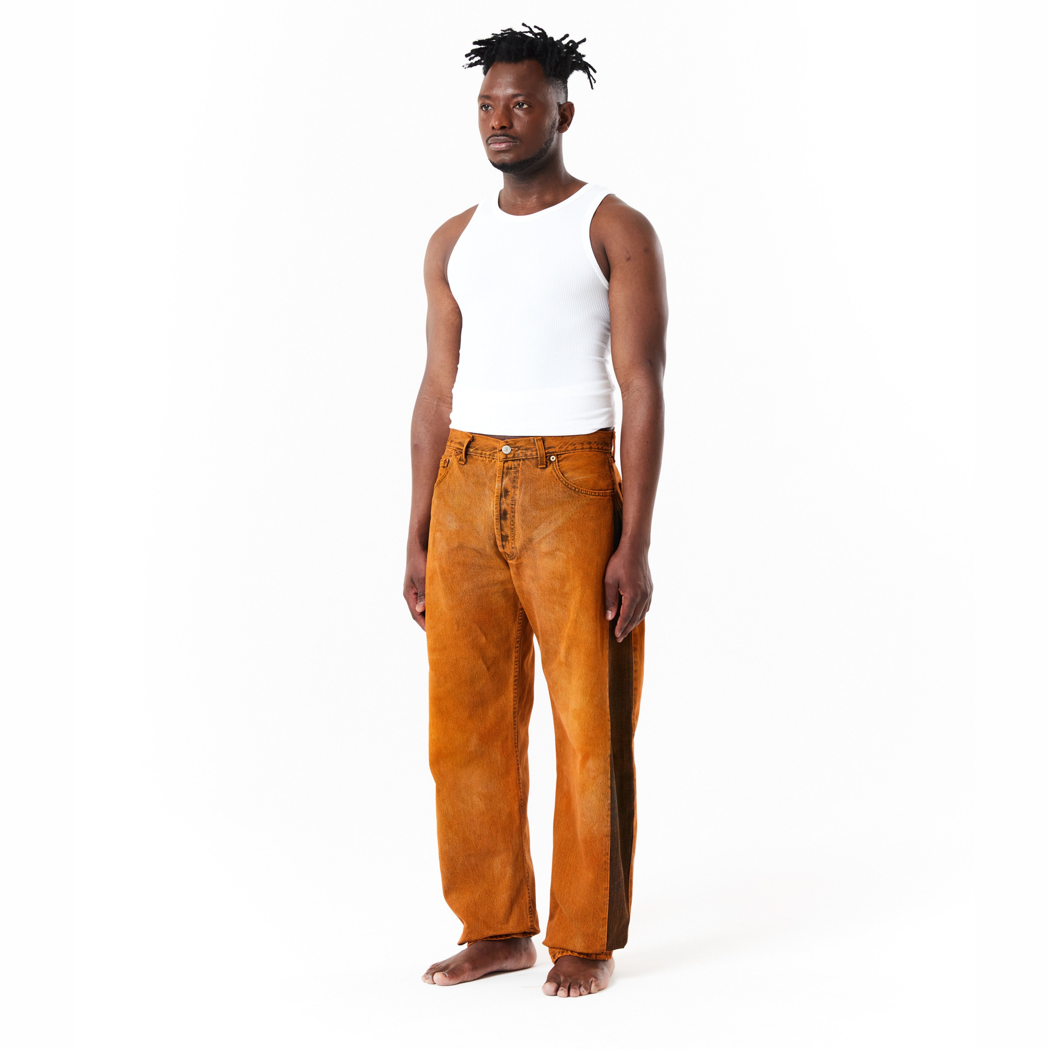 Japanese Brand × Levi's × Vintage REPEAT PLUS 002 Dirty Orange 31 Inch (RP002O3104) Size US 31 - 7 Thumbnail