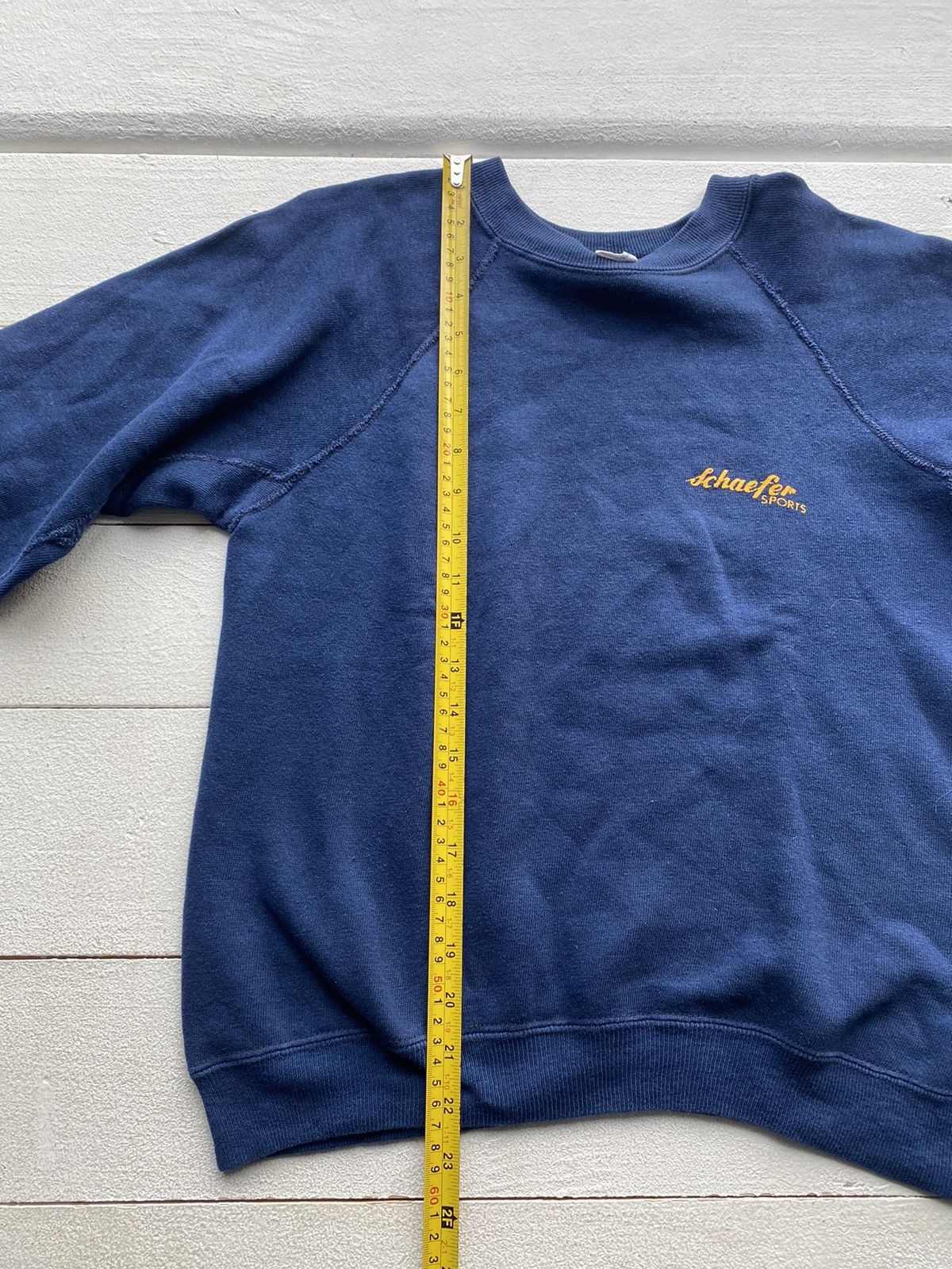 Champion × Vintage 1980s🔥OG VINTAGE CHAMPION BLUE SWEATSHIRT USA MADE MENS RARE Size US S / EU 44-46 / 1 - 6 Thumbnail