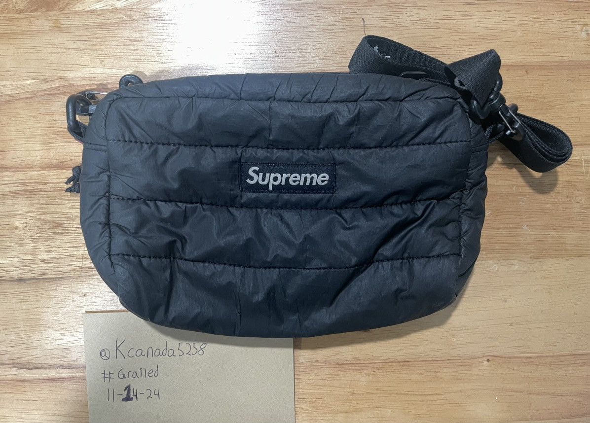 Supreme Shouldet Bag good FW18 black