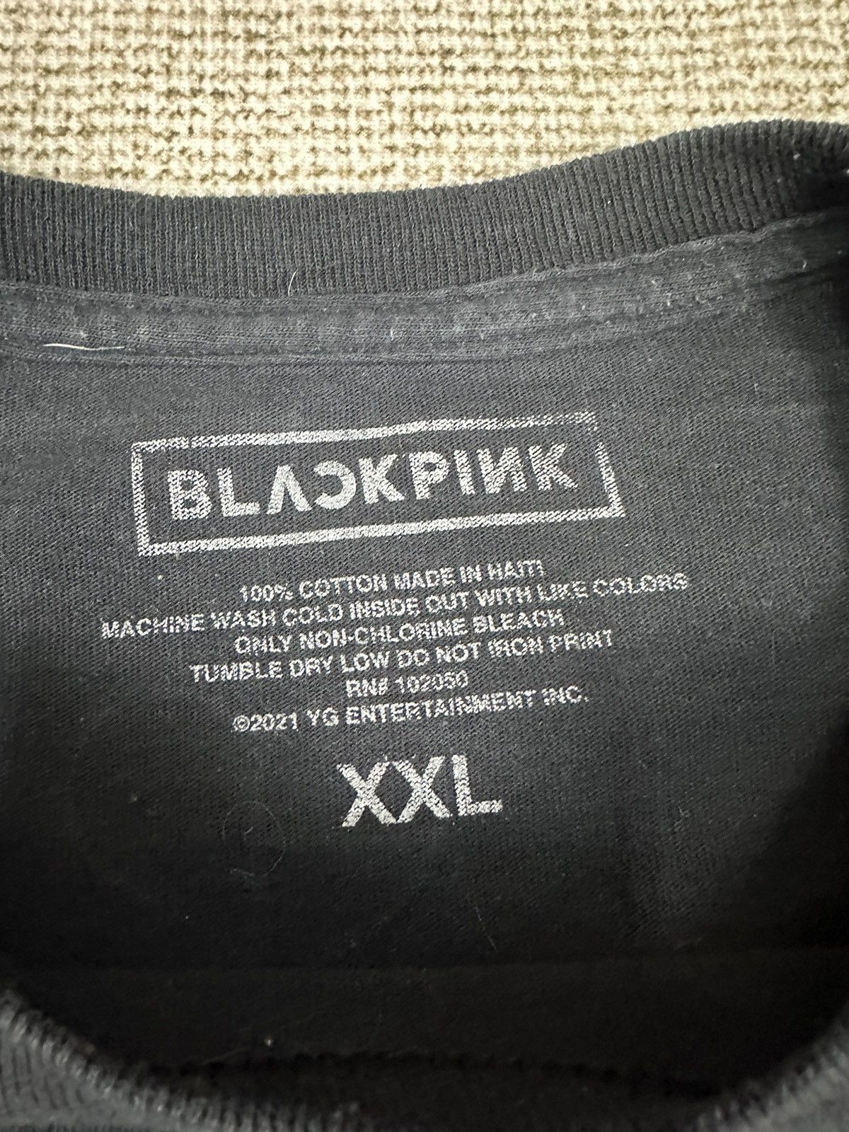 Band Tees Black Pink Promo Tshirt A963 Size US XXL / EU 58 / 5 - 6 Thumbnail