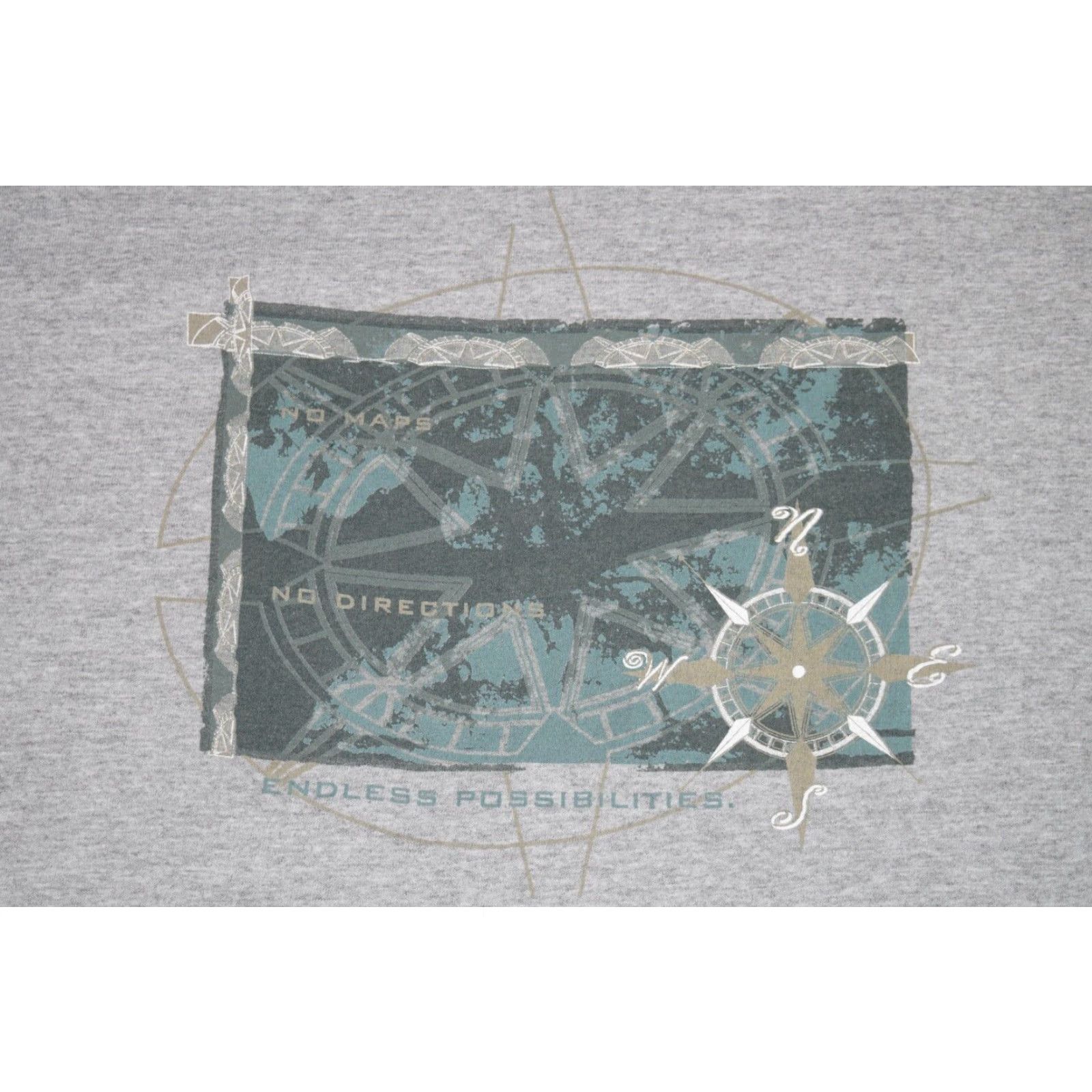 Vintage VINTAGE Woolrich DISCOVERY QUEST T-Shirt Men 2XL Gray Crew Neck USA Made Graphic Tee Size US XXL / EU 58 / 5 - 6 Thumbnail