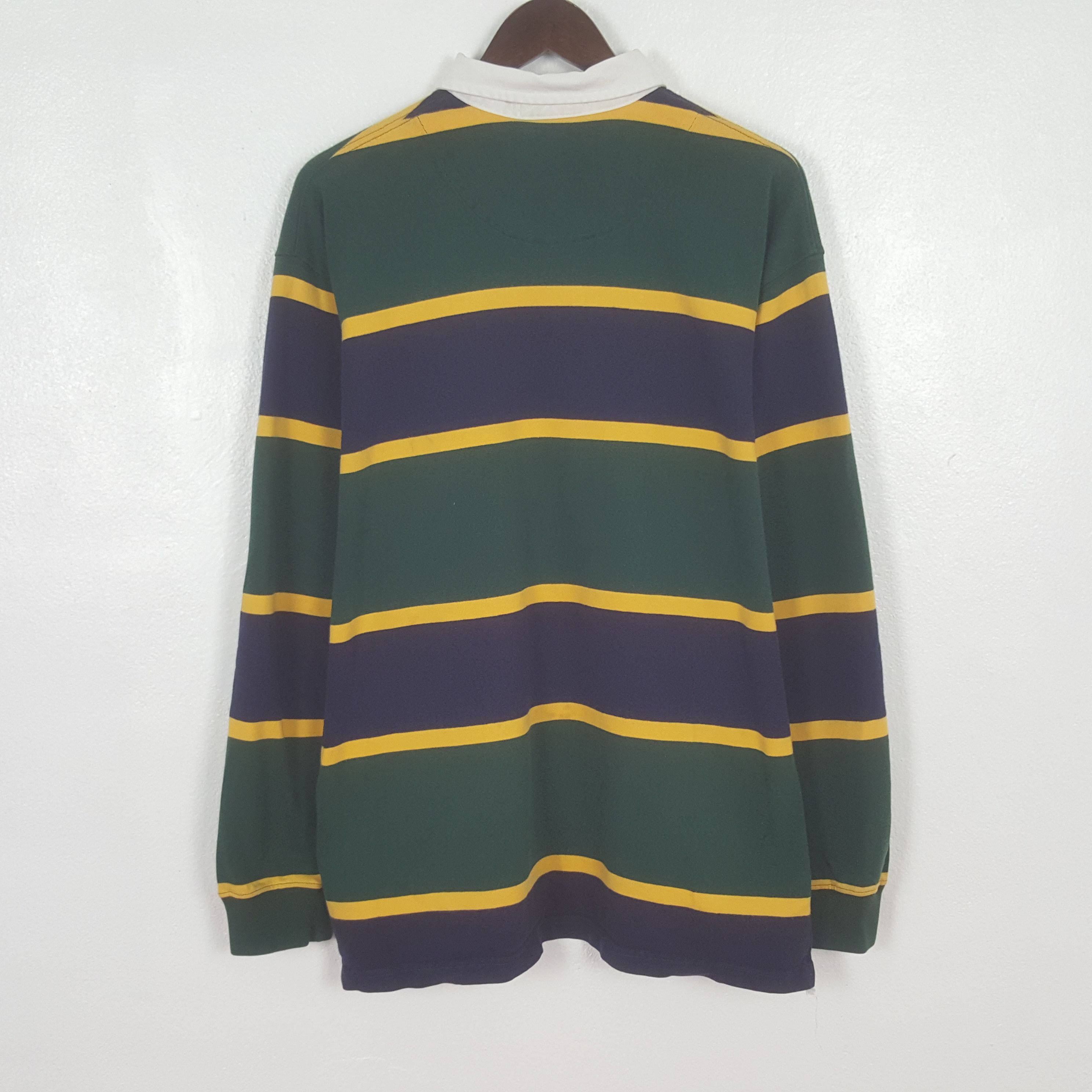 Polo Ralph Lauren Vintage Polo by Ralph Lauren Striped Polos Shirt Size US XL / EU 56 / 4 - 3 Thumbnail