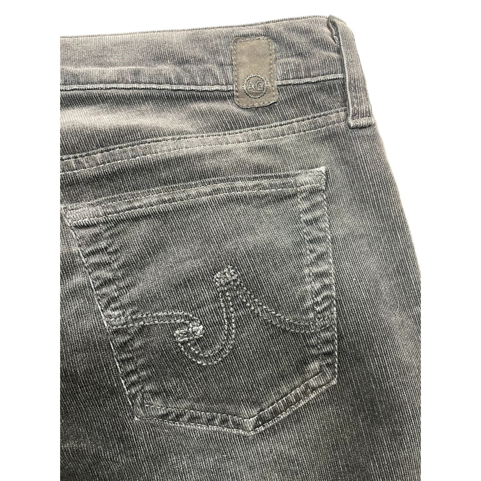 Other Adriano Goldschmied Women’s Size 29R Black Corduroy Jeans Size 29" - 11 Thumbnail