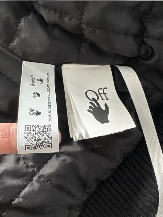 Off-White Off White Cat Leather Jacket | Grailed