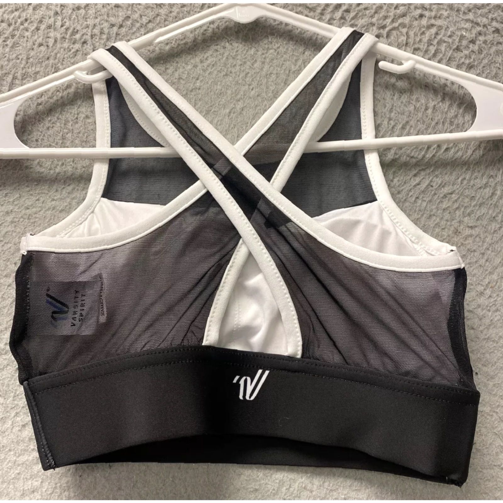 Logo 7 Varsity Women's Top Bra Small Hawks Black Big Logo / 113-23 Size S / US 4 / IT 40 - 5 Thumbnail