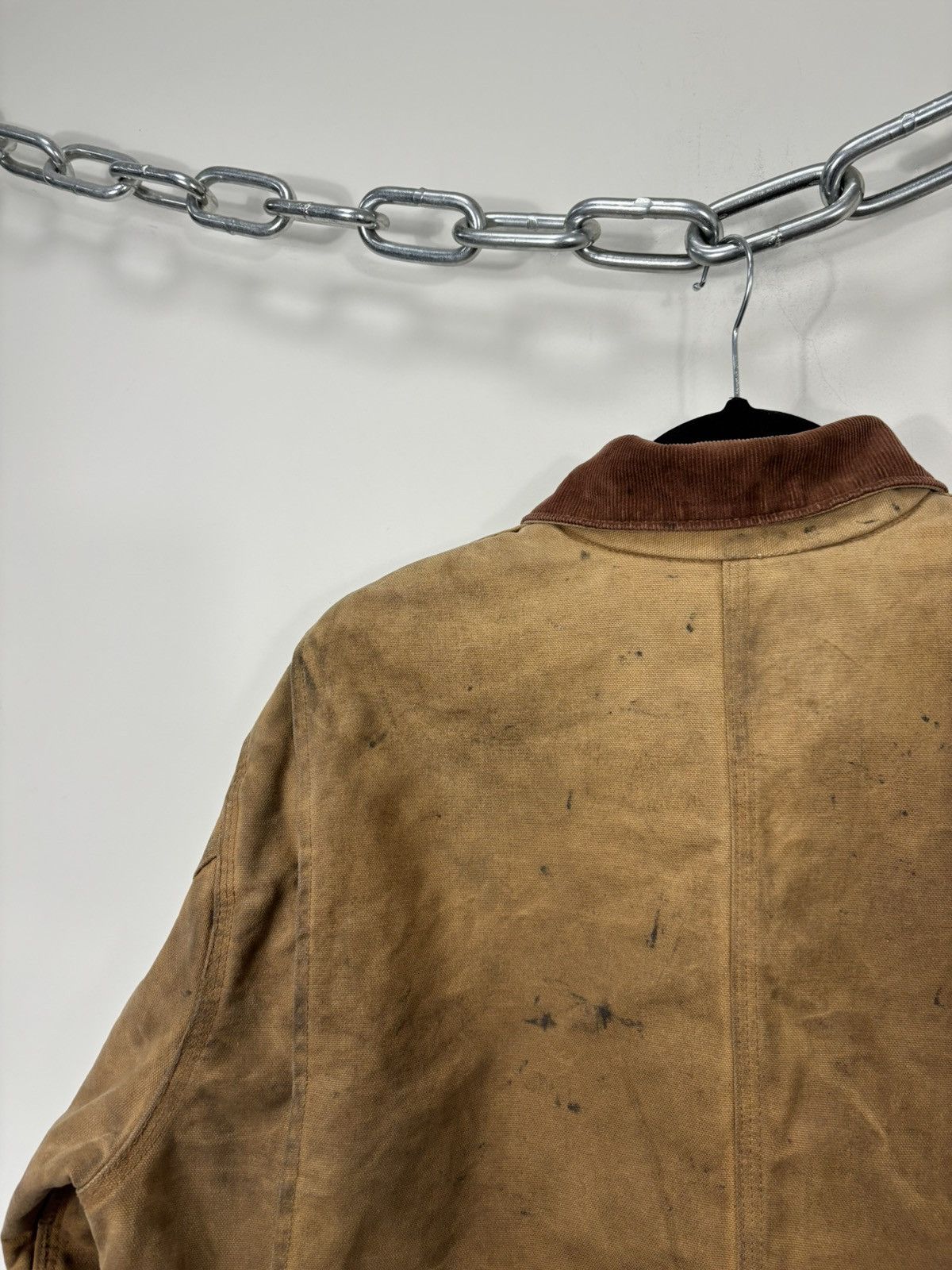 Carhartt Vintage Carhartt Hype Faded Distressed Boxy Cropped Jacket Size US L / EU 52-54 / 3 - 23 Thumbnail