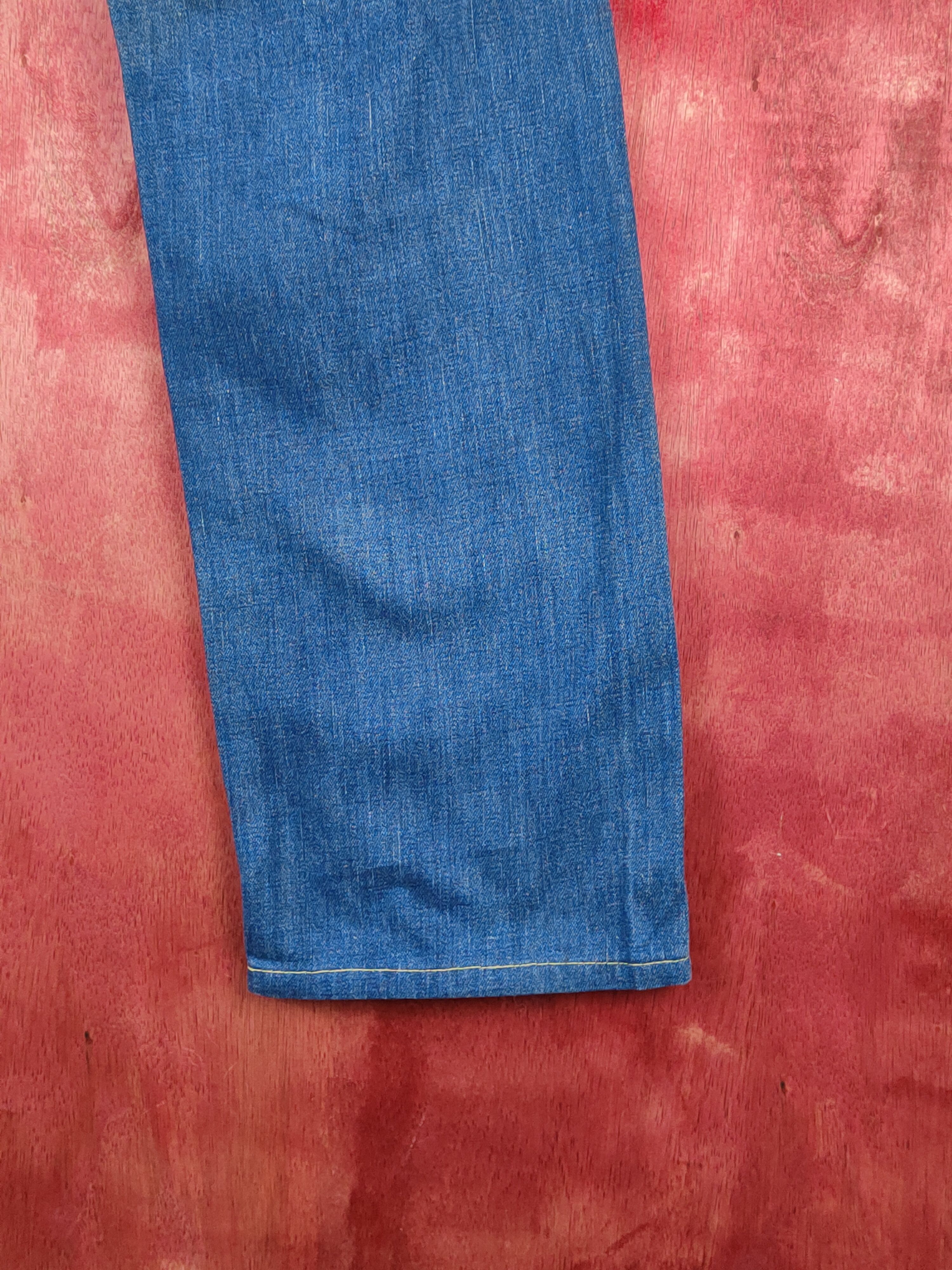 Japanese Brand × Levi's Levi's Blue Distressed Ripped denim Jeans #S1831 Size US 28 / EU 44 - 12 Thumbnail