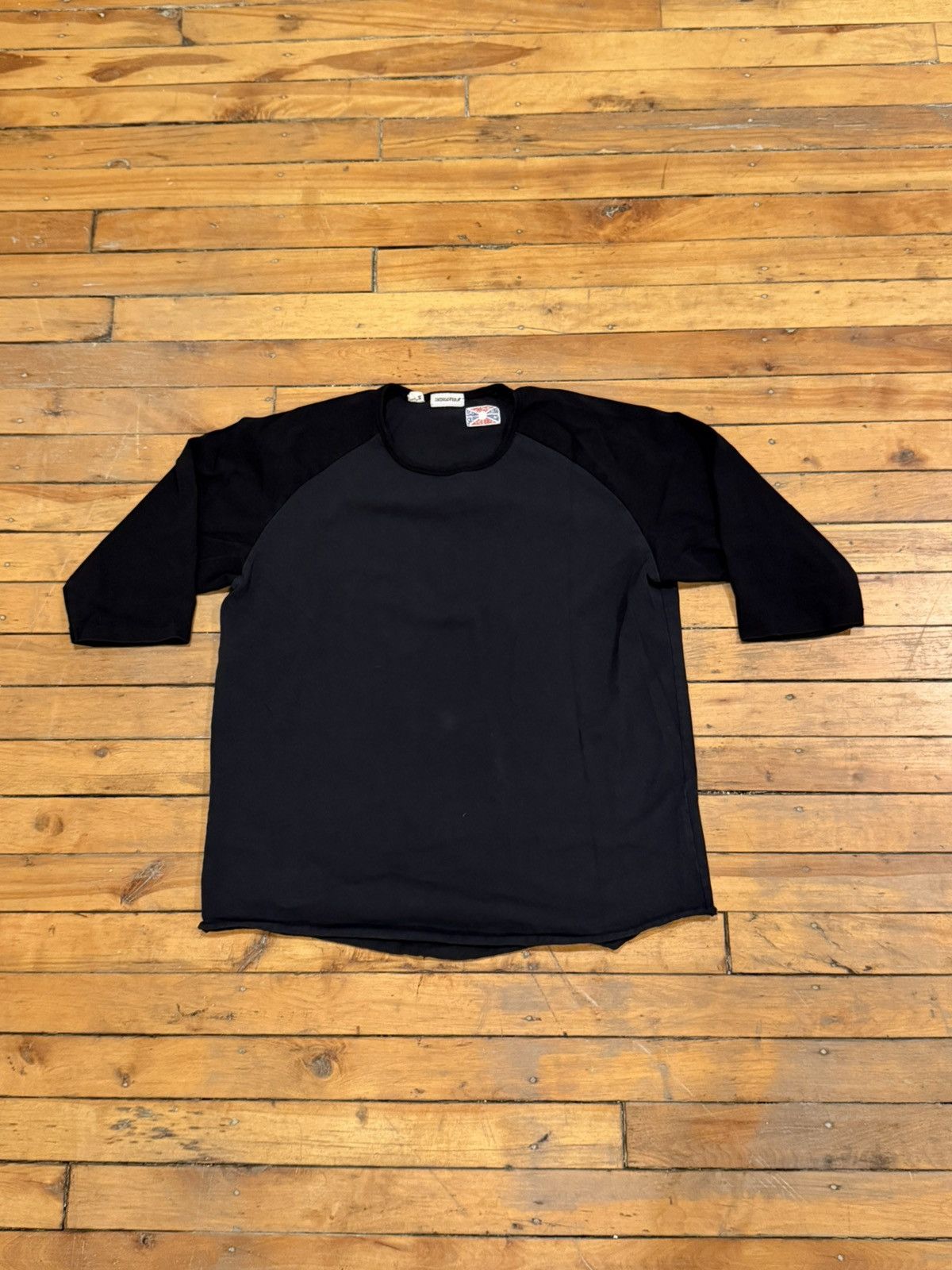 Indigofera Indigofera two tone black half sleeve shirt Size US L / EU 52-54 / 3 - 1 Thumbnail