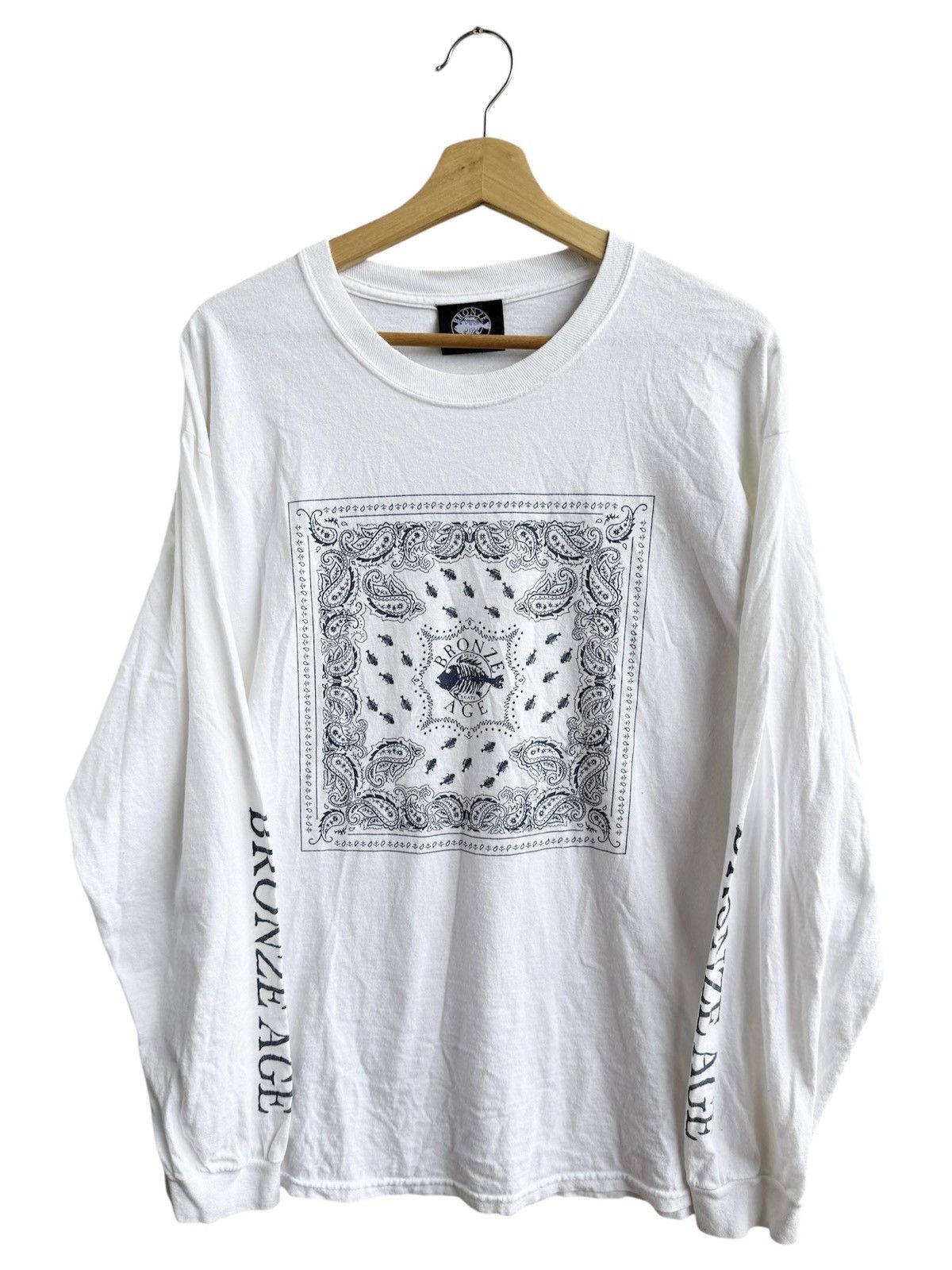Vintage Bronze Age Skateboards longsleeve tee