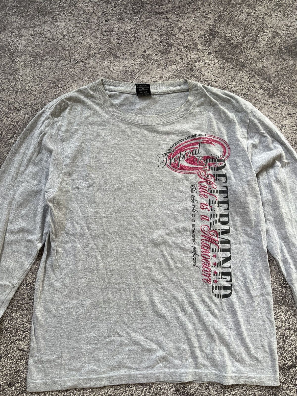 Japanese Brand Y2K Zeky Freesual punk ifsixwasnine style long sleeve Size US L / EU 52-54 / 3 - 2 Thumbnail