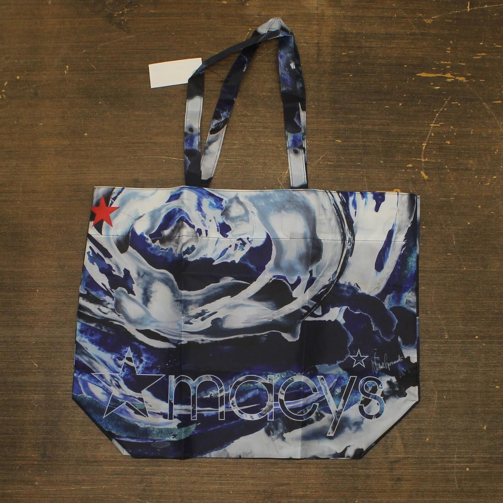 Other Nwt Mcys X Oceancycle Tote Blue Wave 20 In. X 16 In. Size ONE SIZE - 2 Thumbnail