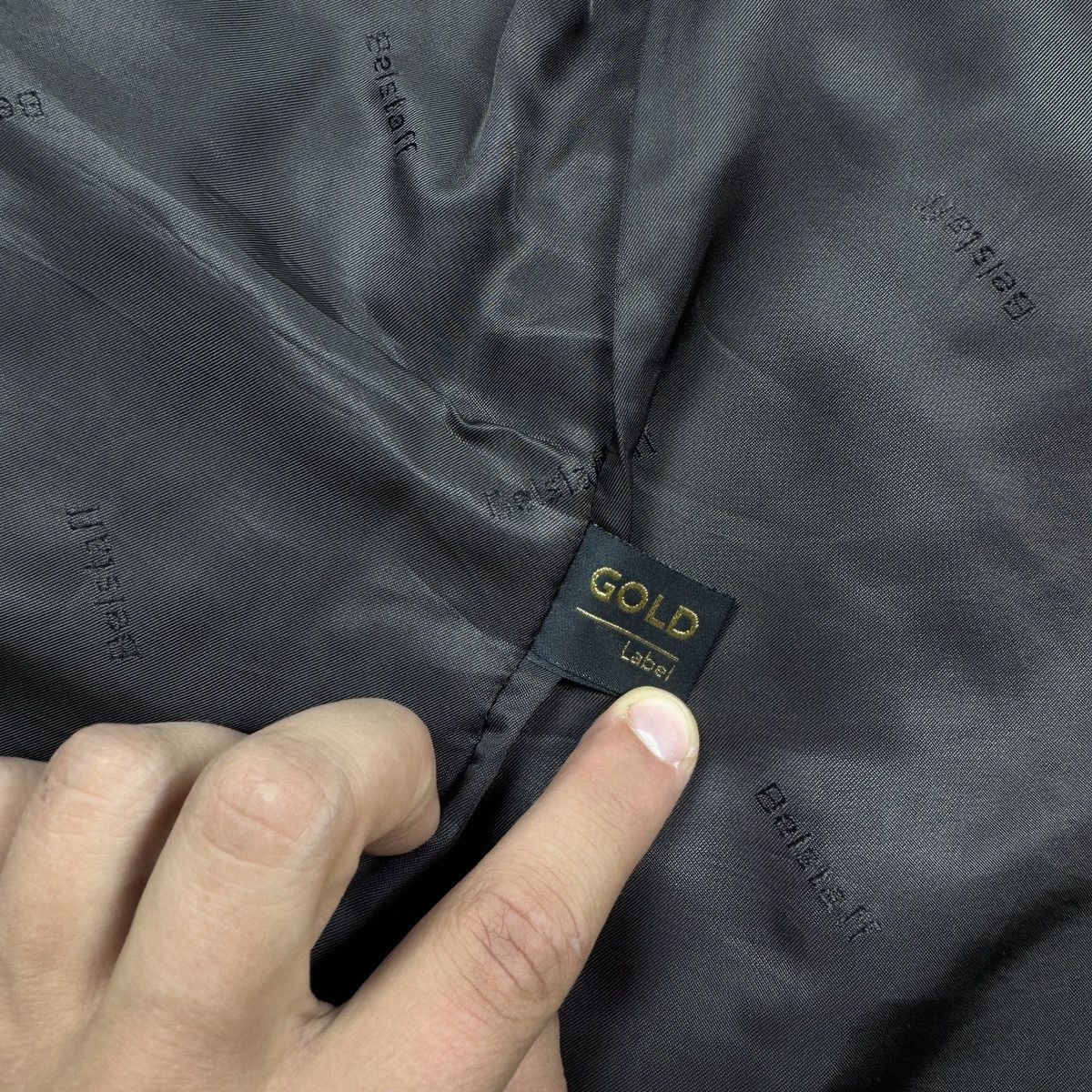 Belstaff Men`s Belstaff Nylon Gold Label Brown Jacket Size S-M Size US S / EU 44-46 / 1 - 18 Thumbnail