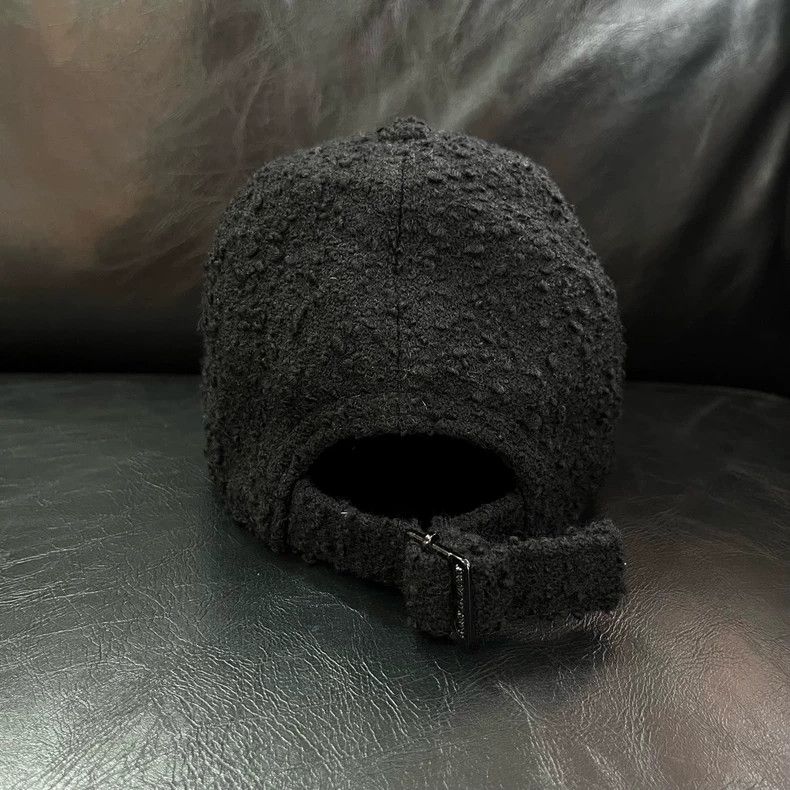 Saint Laurent Paris Saint Laurent Paris Wool tweed baseball cap Size ONE SIZE - 3 Thumbnail