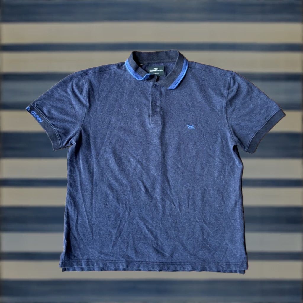 Rodd & Gunn Rodd & Gunn Polo Shirt Men’s XL Blue Sports Fit Short Sleeve Size US XL / EU 56 / 4 - 1 Thumbnail