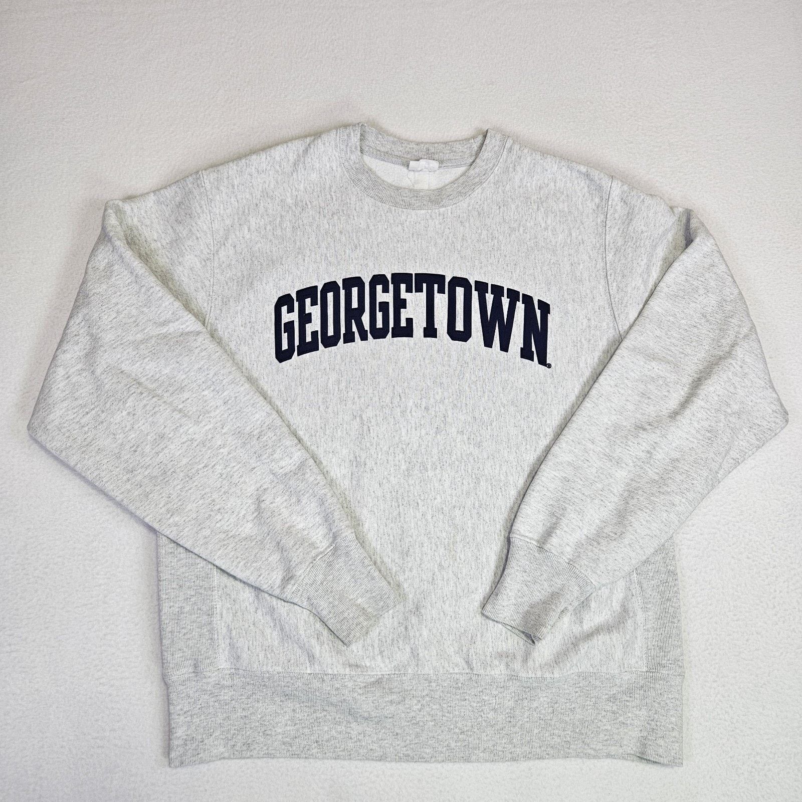 Champion VTG Champion Reverse Weave Crewneck Georgetown Sweatshirt Size US M / EU 48-50 / 2 - 14 Thumbnail