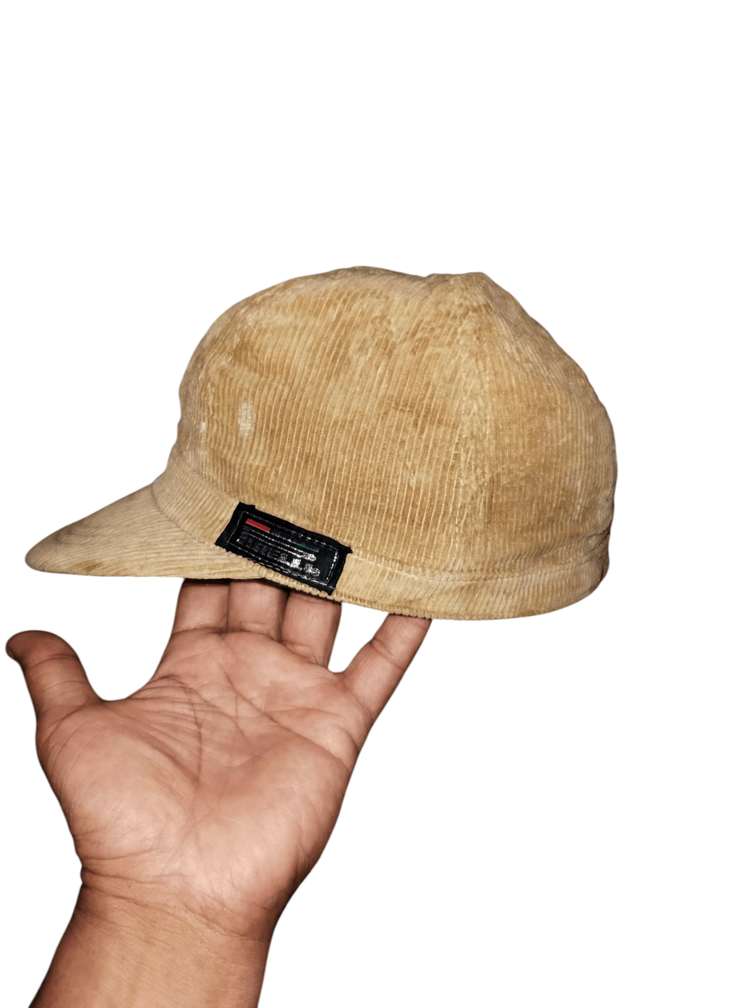 Vintage Vintage PIRELLI Corduroy Cap Size ONE SIZE - 1 Thumbnail