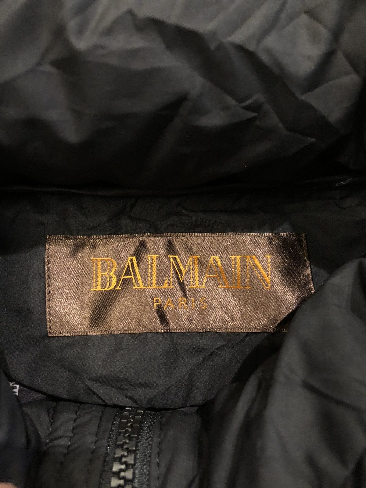 Balmain × Designer Balmain Paris Puffer Jacket Size US L / EU 52-54 / 3 - 3 Thumbnail