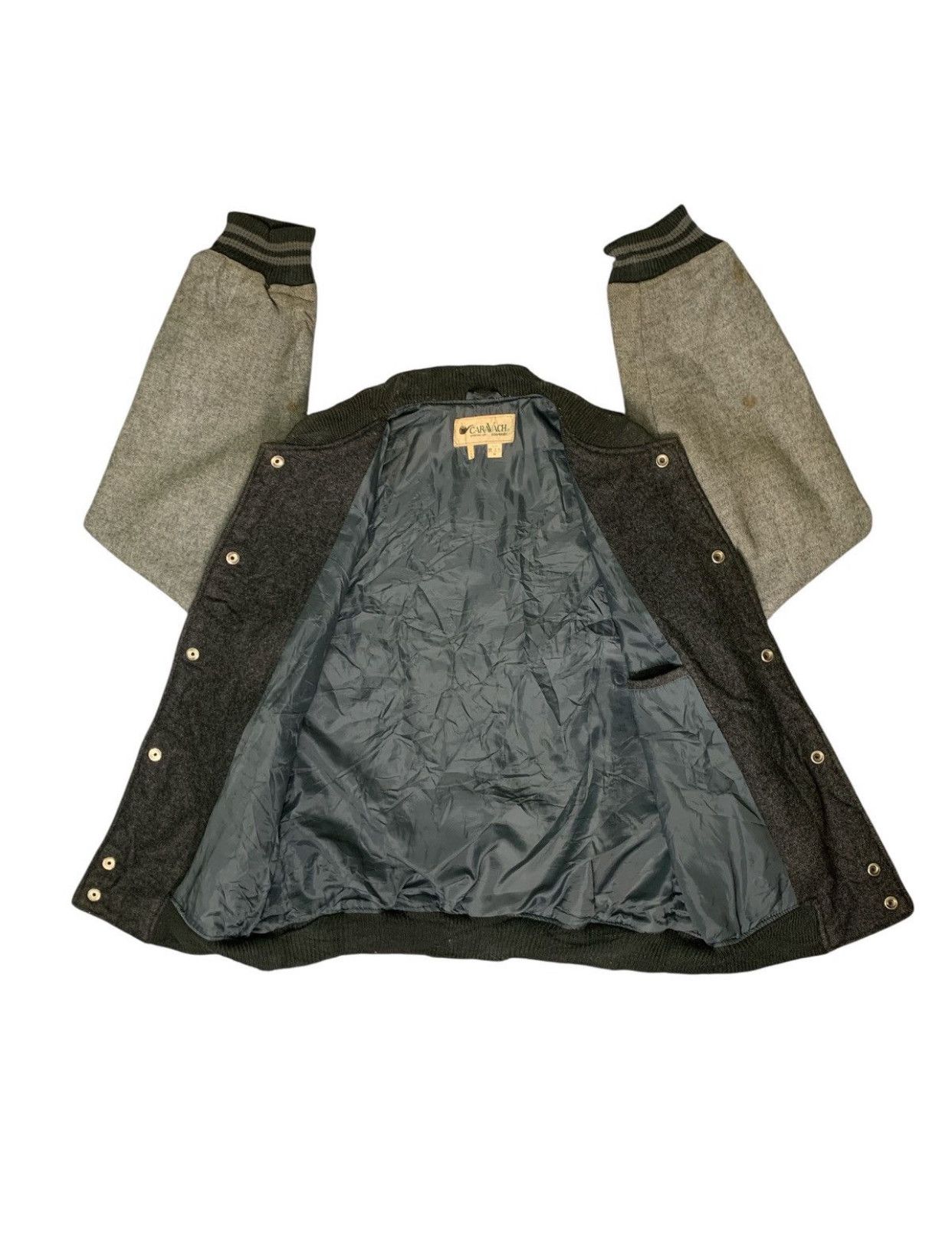 Japanese Brand Rare Design Vintage Caravach Kohmaron Varsity Jackets Size US M / EU 48-50 / 2 - 3 Thumbnail