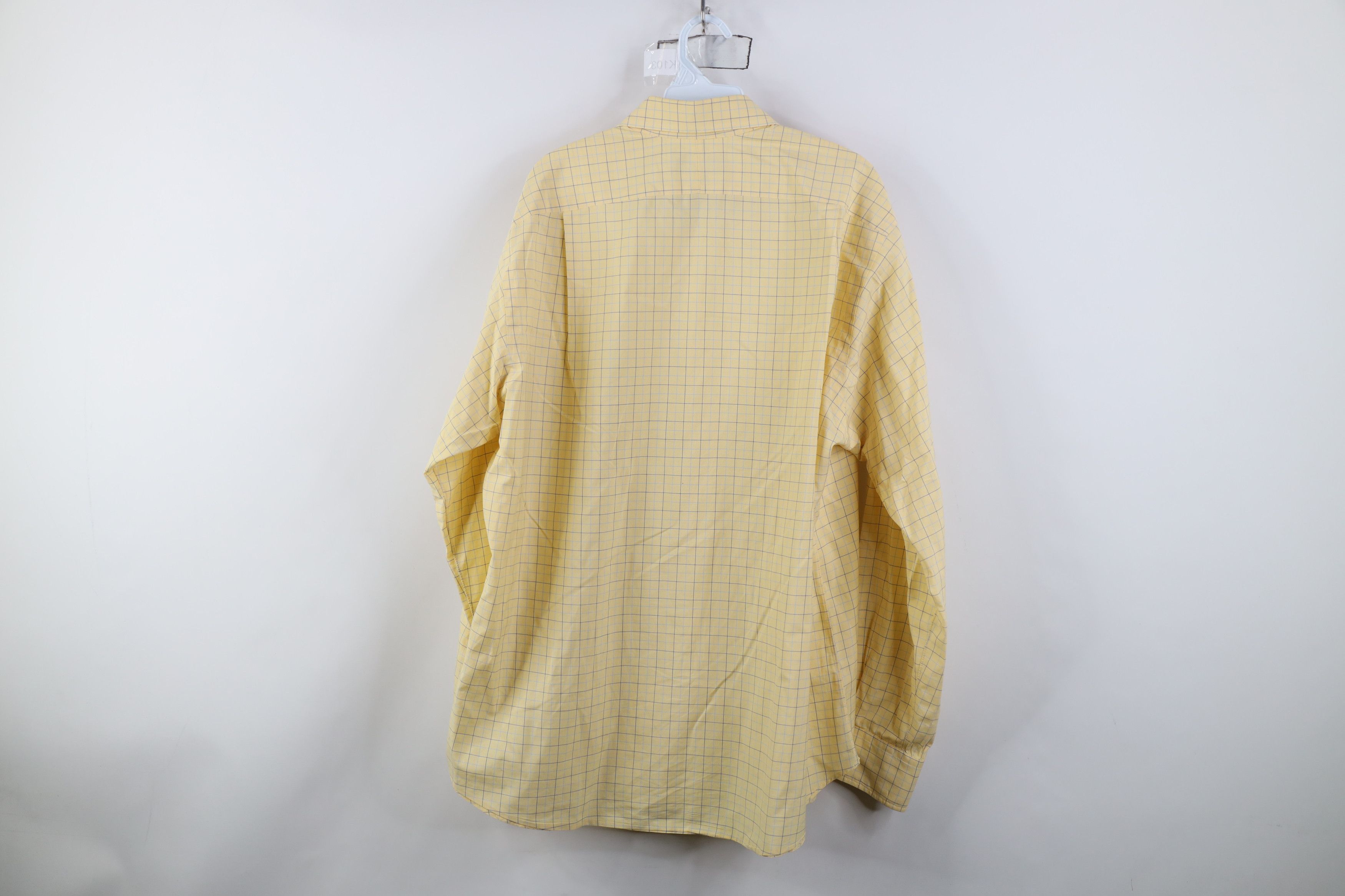Paul Stuart Vintage Paul Stuart Button Shirt Yellow Plaid Cotton USA Size US M / EU 48-50 / 2 - 9 Thumbnail