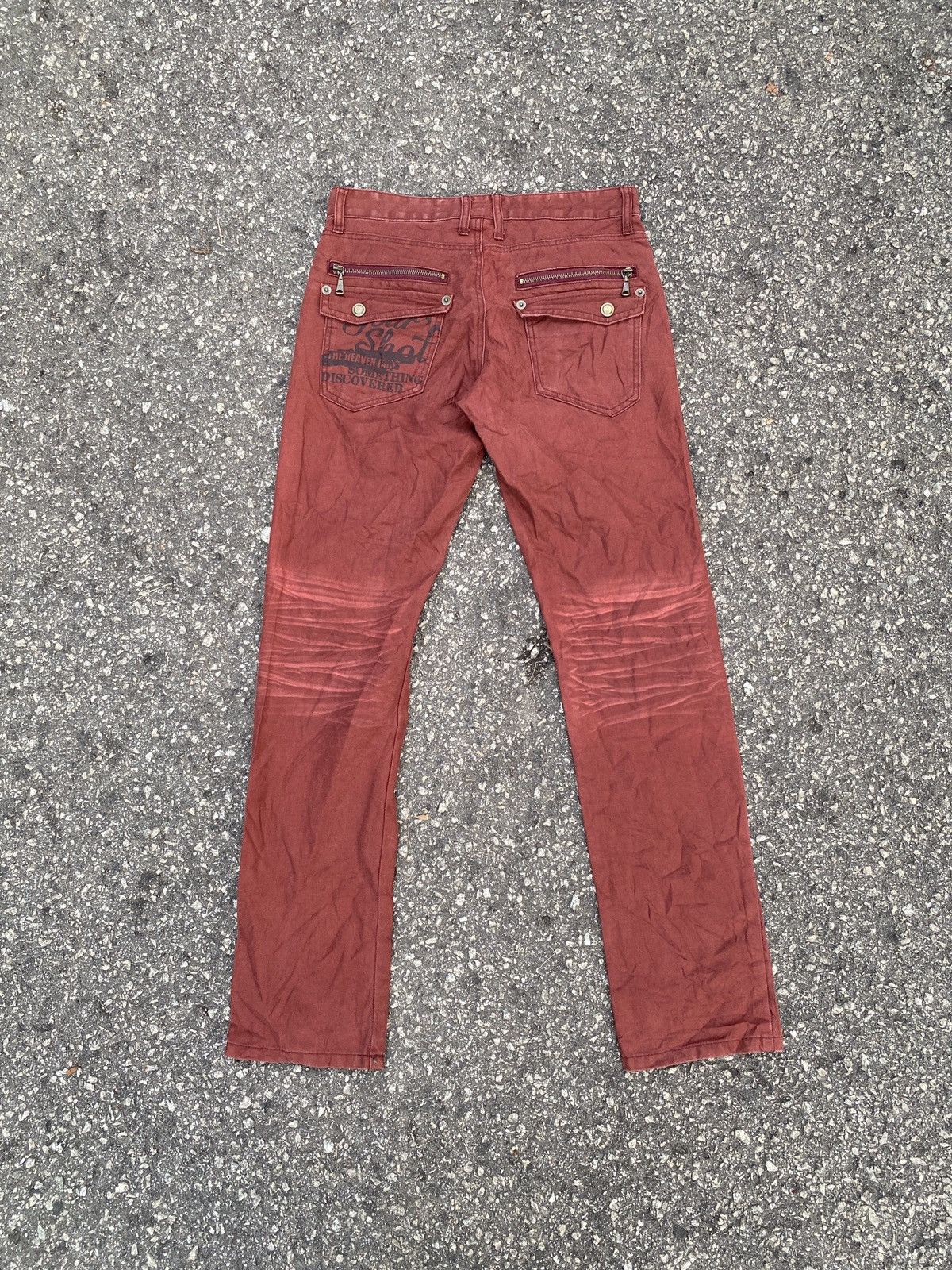 Japanese Brand × semanticdesign 2000s Semantics Design Claw Marks Double Zip Jeans Size US 29 - 2 Thumbnail