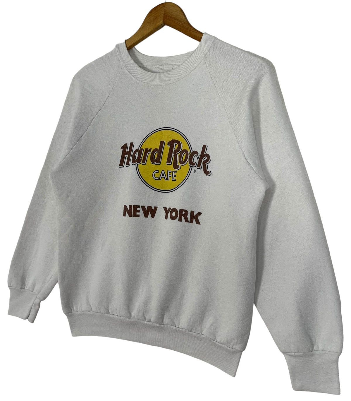 Hard Rock Cafe × Vintage 80s Vintage Hard Rock New York Sweatshirt Size US S / EU 44-46 / 1 - 3 Thumbnail