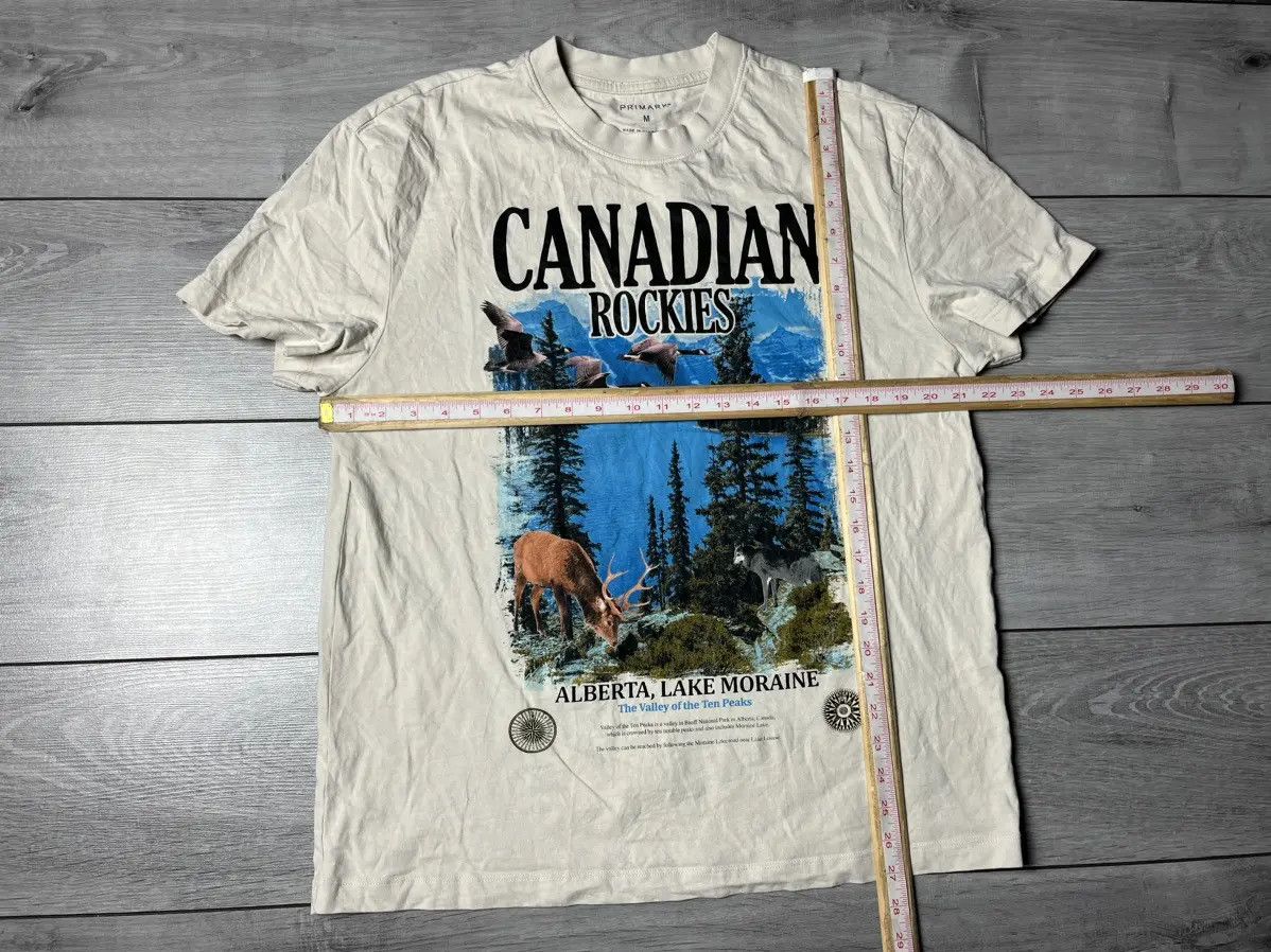 Band Tees Canadian Rockies Tshirt Alberta Lake Moriane Size US M / EU 48-50 / 2 - 6 Thumbnail