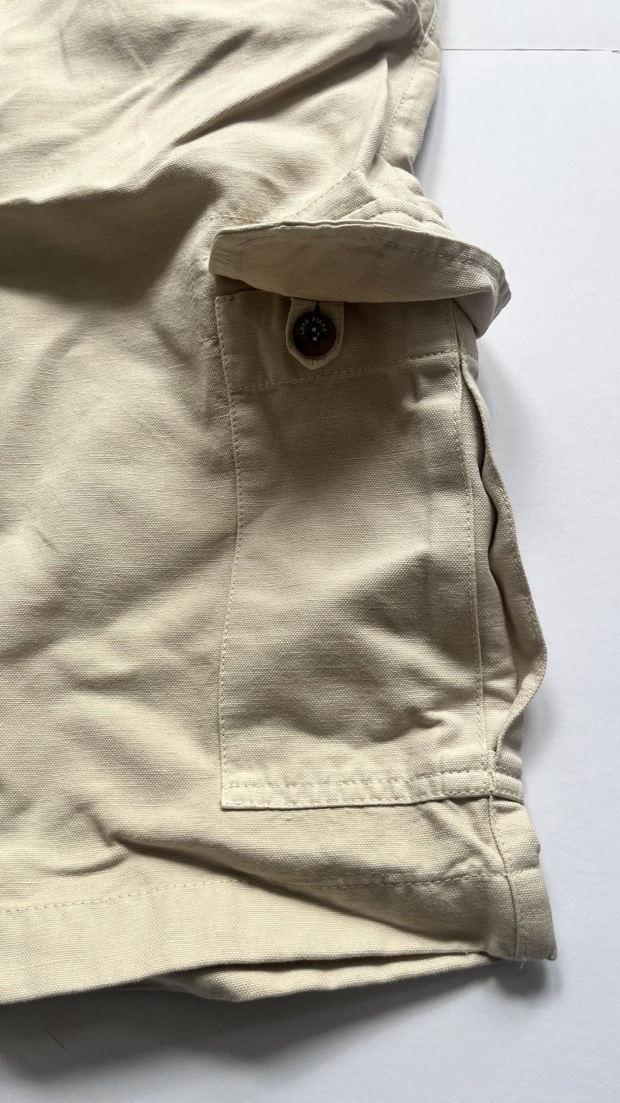 Loro Piana Loro Piana Beige Cotton Mens Shorts Size US 44 / EU 60 - 3 Thumbnail