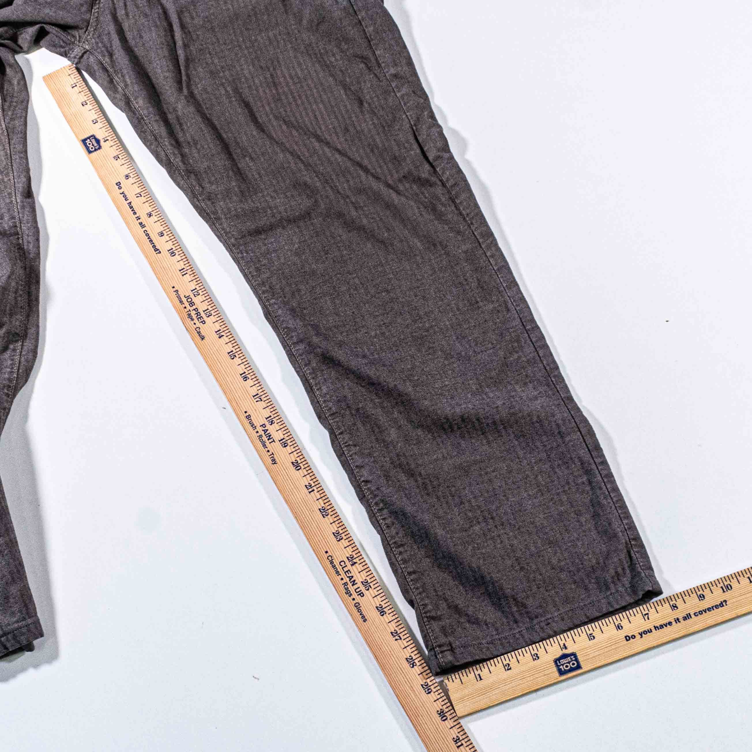 Canali Canali Herringbone 5 Pocket Pants Made in Italy 54 38x28 Size US 38 / EU 54 - 5 Thumbnail