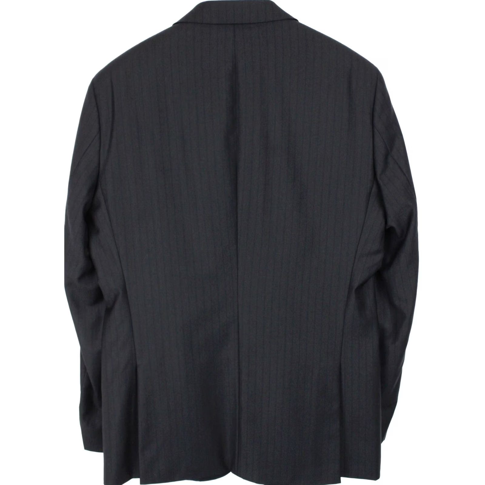 Hugo Boss Hugo Boss Huge/Genius Slim Fit Blazer Men's US 40R Wool Pinstriped Notch Lapel Size 40R - 2 Thumbnail