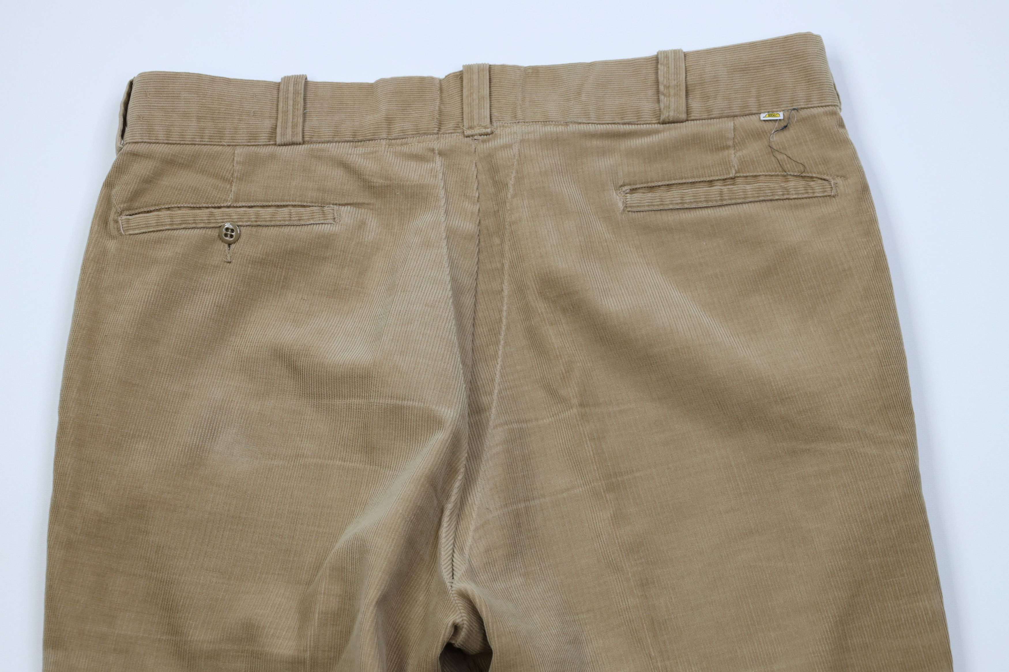 Big Mac Vintage 60s 70s Big Mac Flared Wide Leg Corduroy Pants USA Size US 36 / EU 52 - 10 Thumbnail
