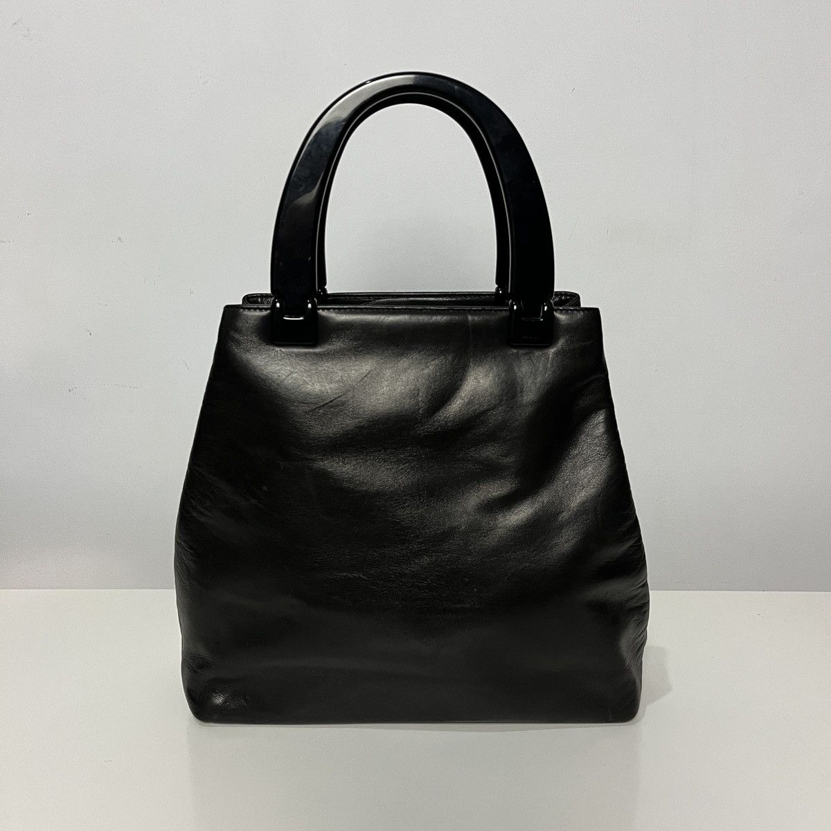 Prada Vintage Prada Nappa Leather Hand-Bag Size ONE SIZE - 20 Thumbnail