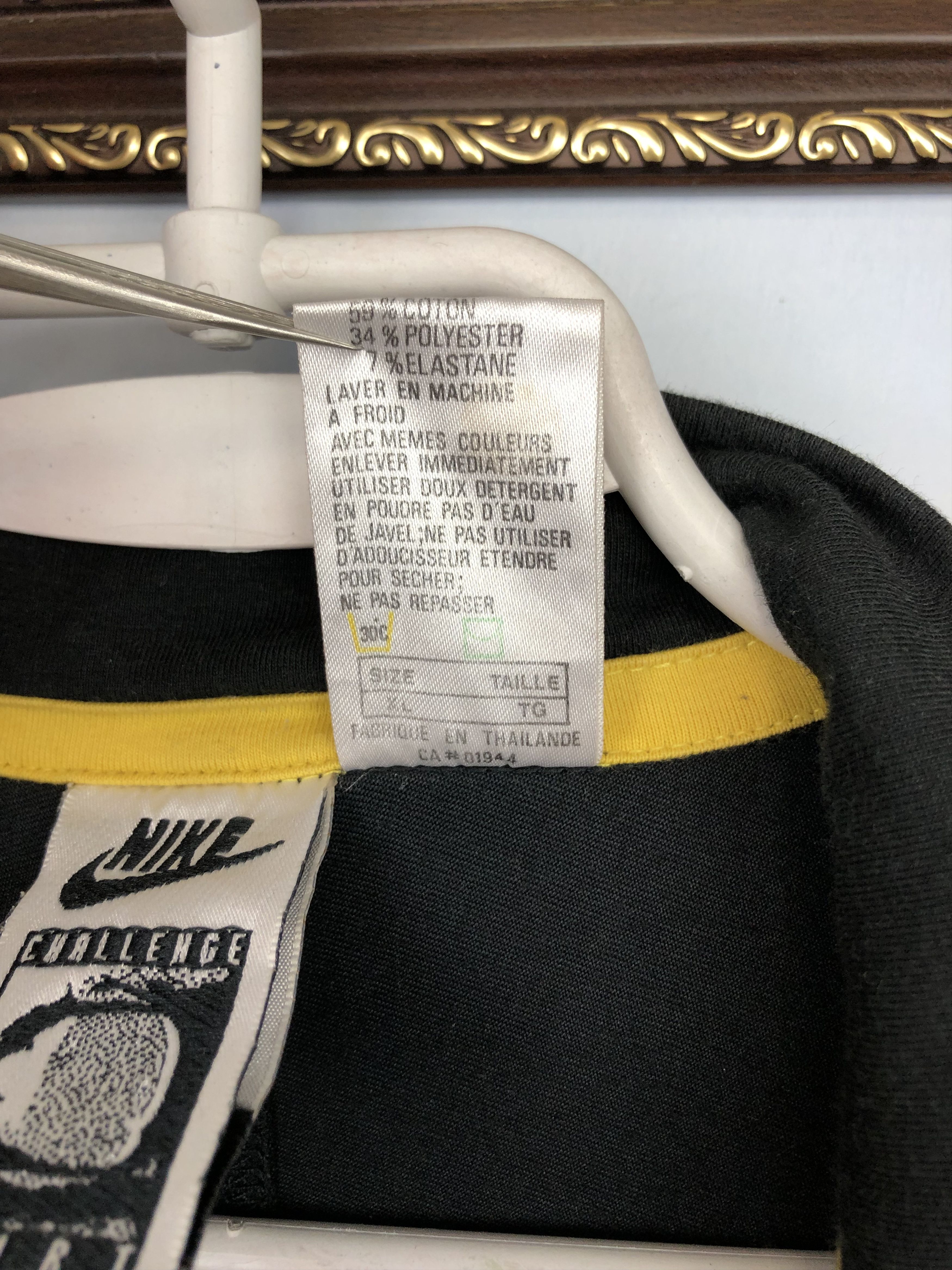 Nike Vintage Nike Challenge Court Agassi Shirt Jersey Tee Tennis Size US XL / EU 56 / 4 - 8 Thumbnail