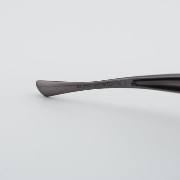 Bottega Veneta Bottega Veneta BV1386S 002 Sunglasses Dark Ruthenium Oval Size ONE SIZE - 6 Thumbnail