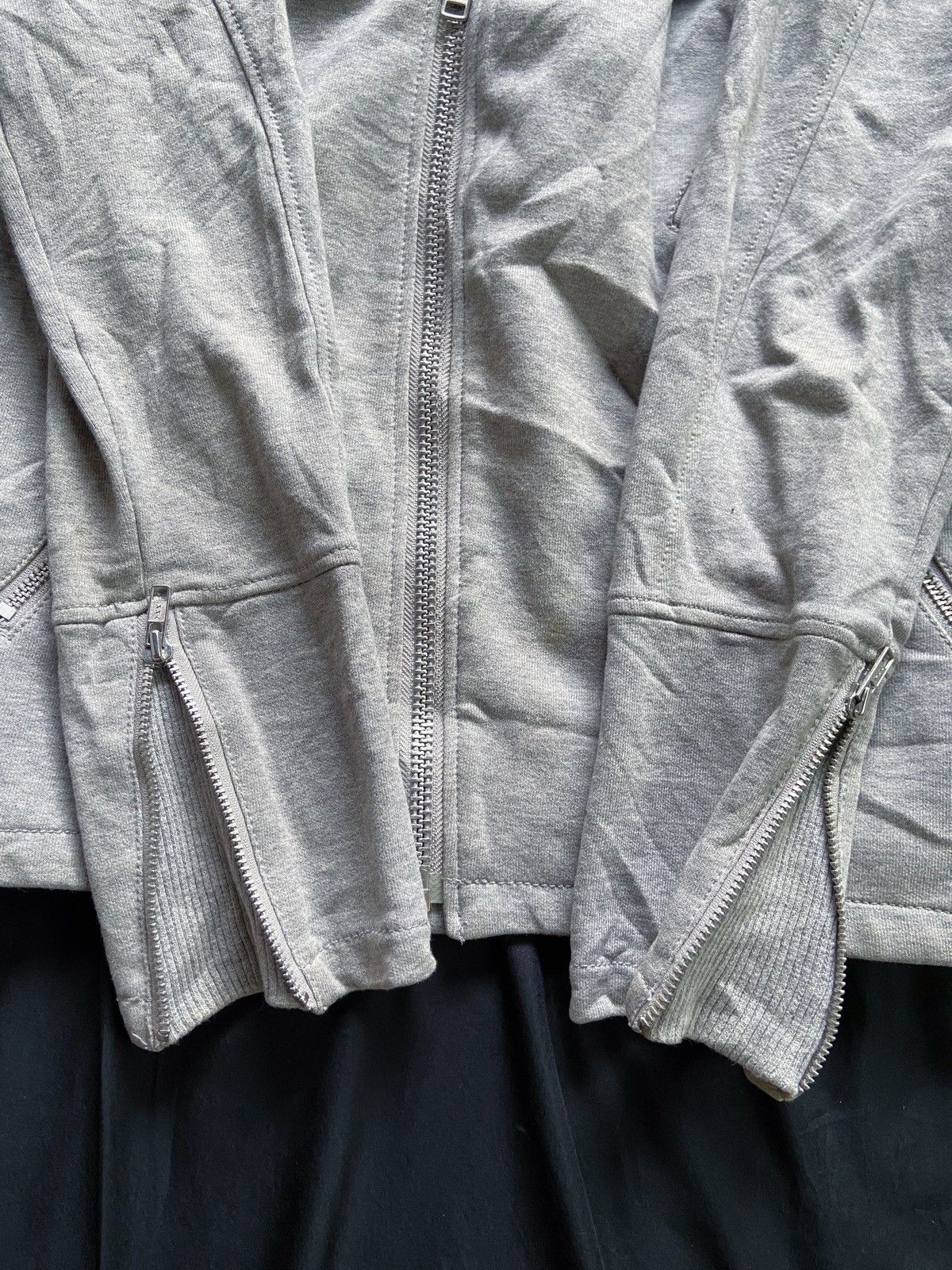 PPFM JAPANESE ASYMMETRICAL PUNK ZIP JACKET raf simons g.o.a Size US L / EU 52-54 / 3 - 8 Thumbnail