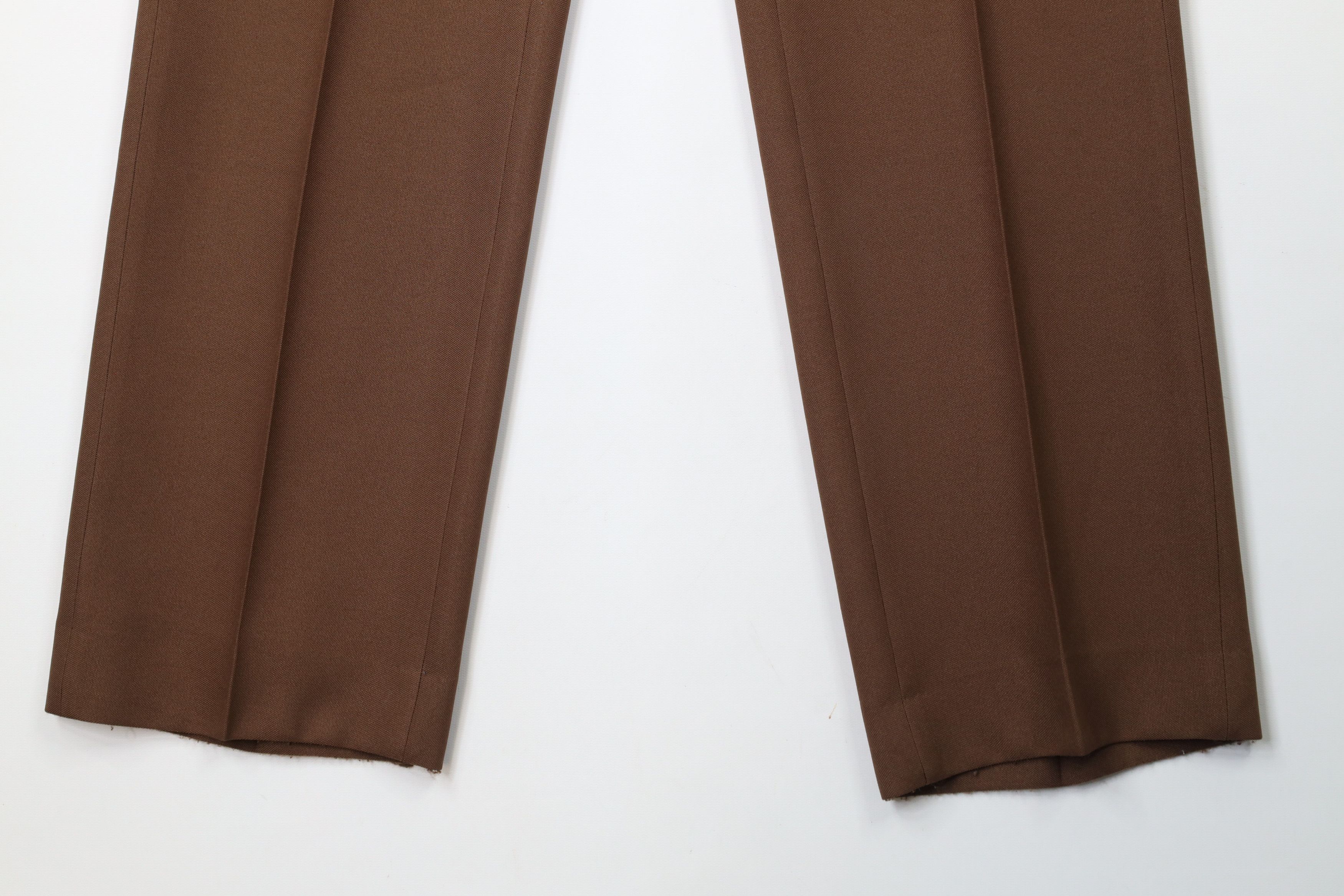 Vintage Vintage 70s Streetwear Knit Flared Wide Leg Chino Pants USA Size US 32 / EU 48 - 4 Thumbnail