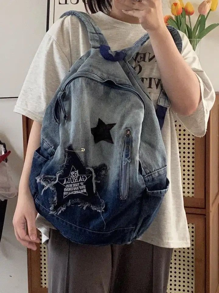 Other Vintage Casual Backpack Unisex School Size ONE SIZE - 1 Thumbnail