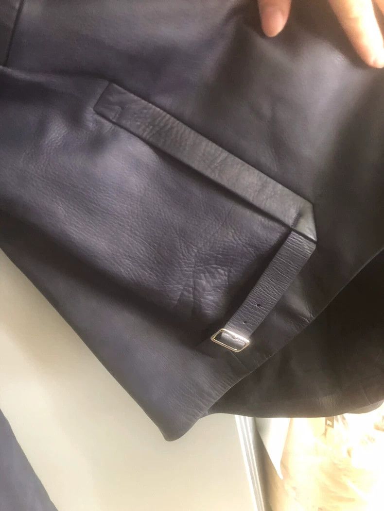 Jil Sander Jil Sander Leather jacket leather coat Size L / US 10 / IT 46 - 3 Thumbnail