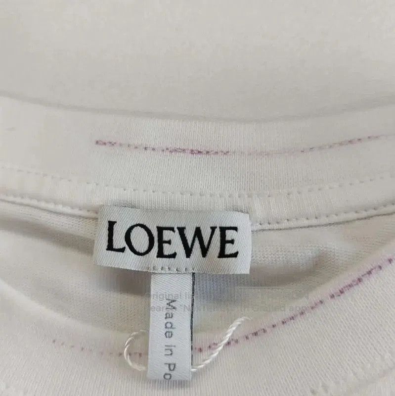 Loewe Loewe Summer White Cotton T-Shirt . Size M / US 6-8 / IT 42-44 - 4 Thumbnail