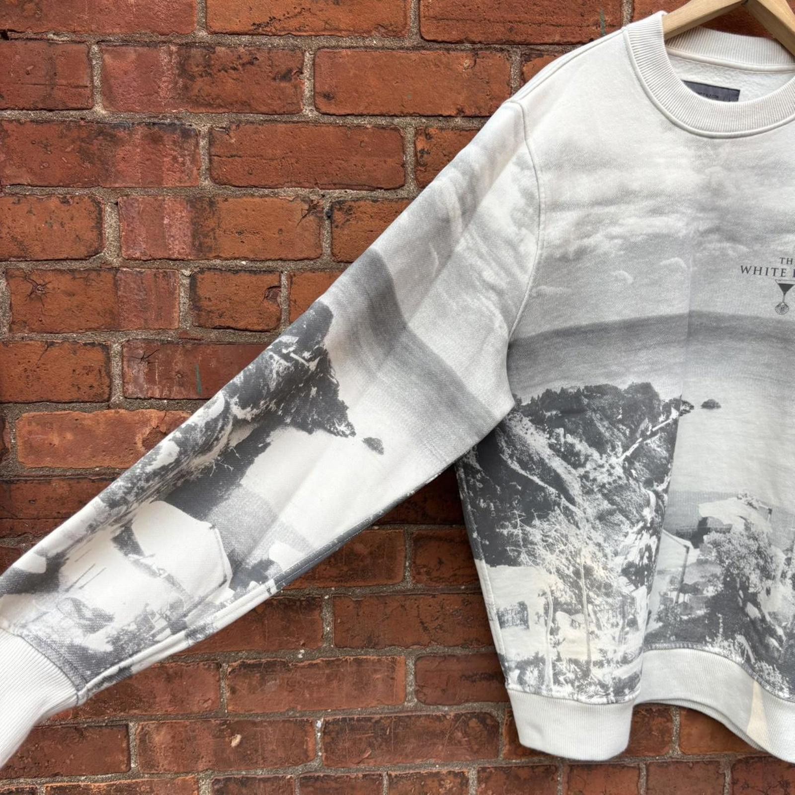 Abercrombie & Fitch white lotus Abercrombie and fitch crewneck sweatshirt Size US L / EU 52-54 / 3 - 3 Thumbnail