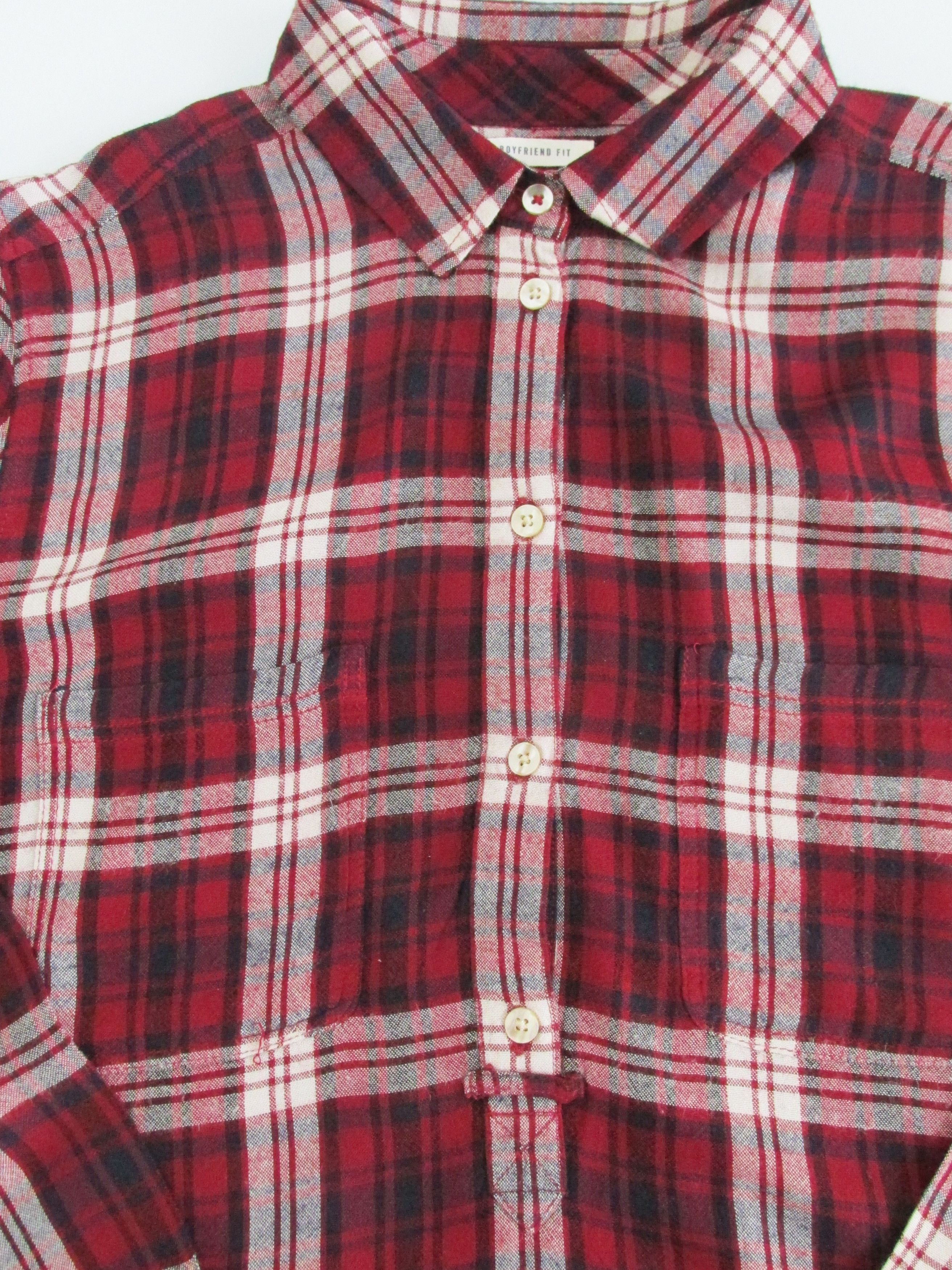 American Eagle Outfitters American Eagle Women's "Boyfriend Fit" Shirt Size Large Size L / US 10 / IT 46 - 4 Thumbnail