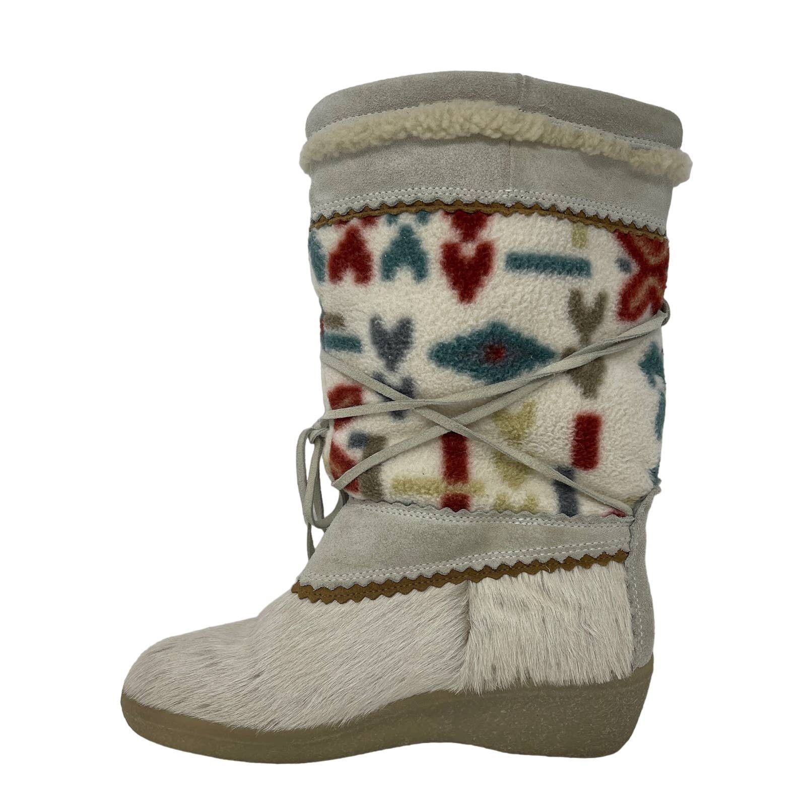 Vintage VINTAGE Technica Goat Fur Ski Boots Made in Italy Sz 38 Size US 8 / IT 38 - 3 Thumbnail