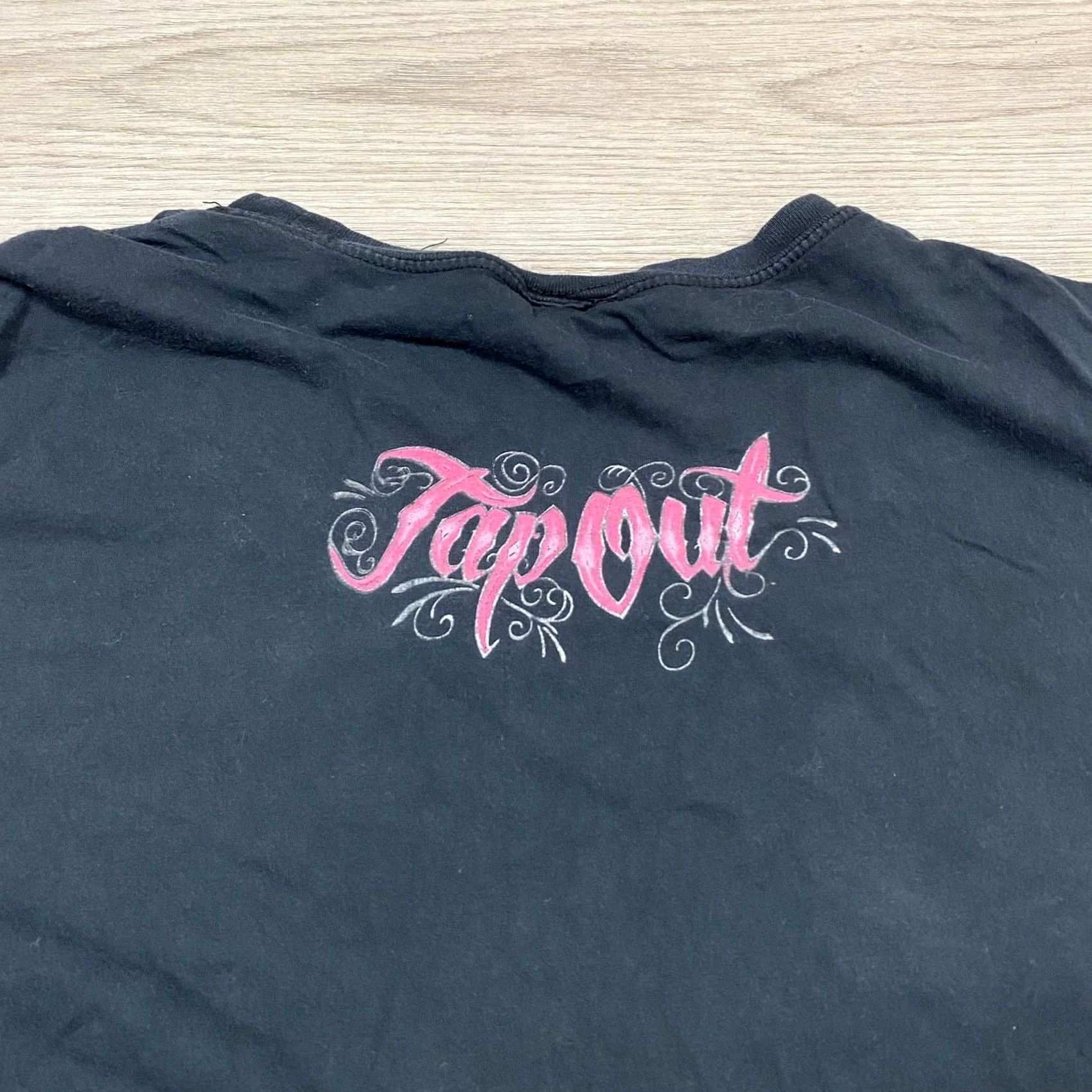 Tapout Tapout Shirt Womens L Black MMA Lions Crest Y2K Punk Grunge Goth Emo Size L / US 10 / IT 46 - 4 Thumbnail
