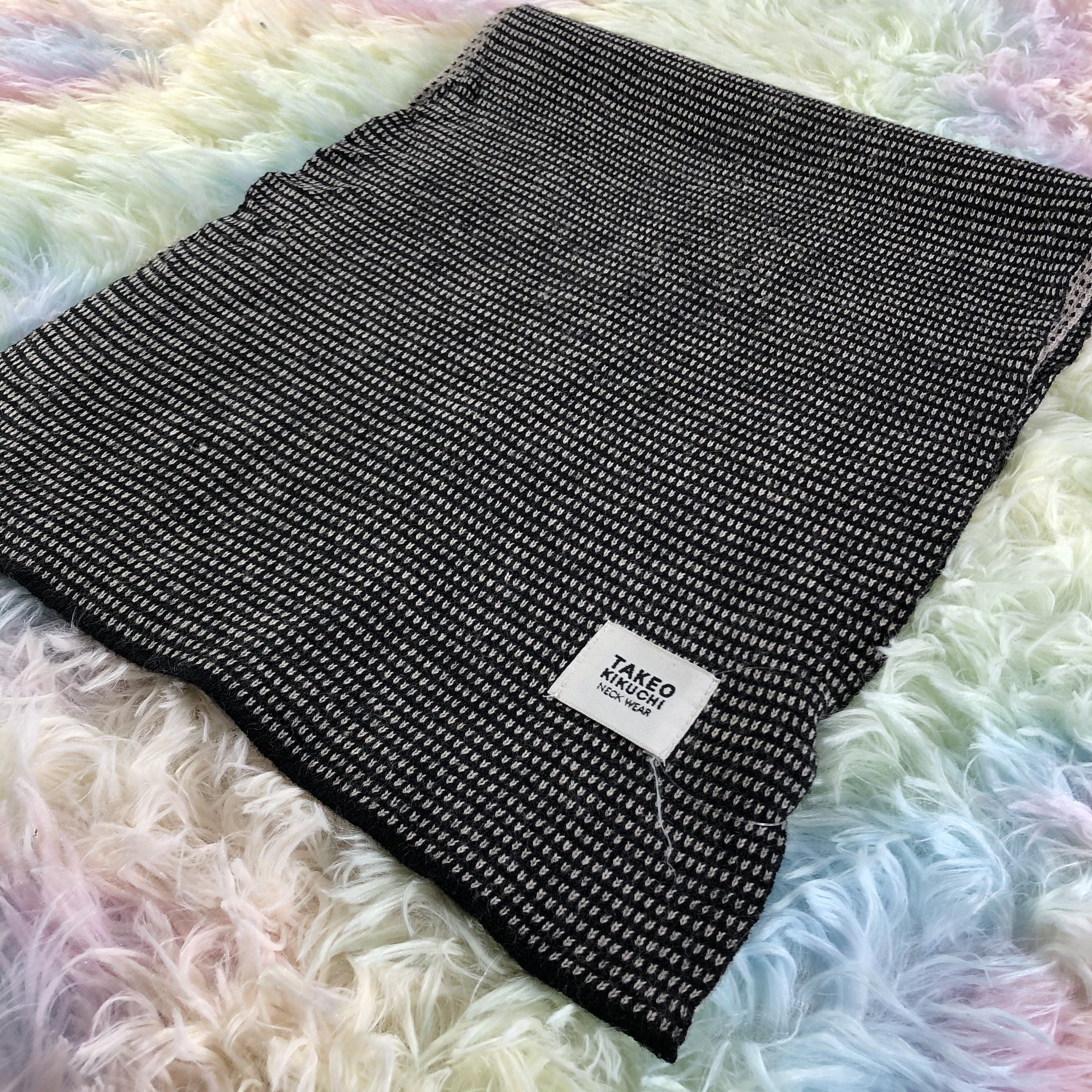 Takeo Kikuchi × Vintage Takeo Kikuchi Scarf / Muffler / Neckwear - KM66 Size ONE SIZE - 4 Thumbnail