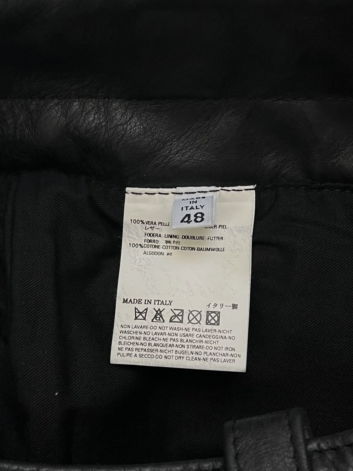 Maison Margiela Maison Margiela Spring/Summer 2006 leather biker pants Size US 31 - 11 Thumbnail