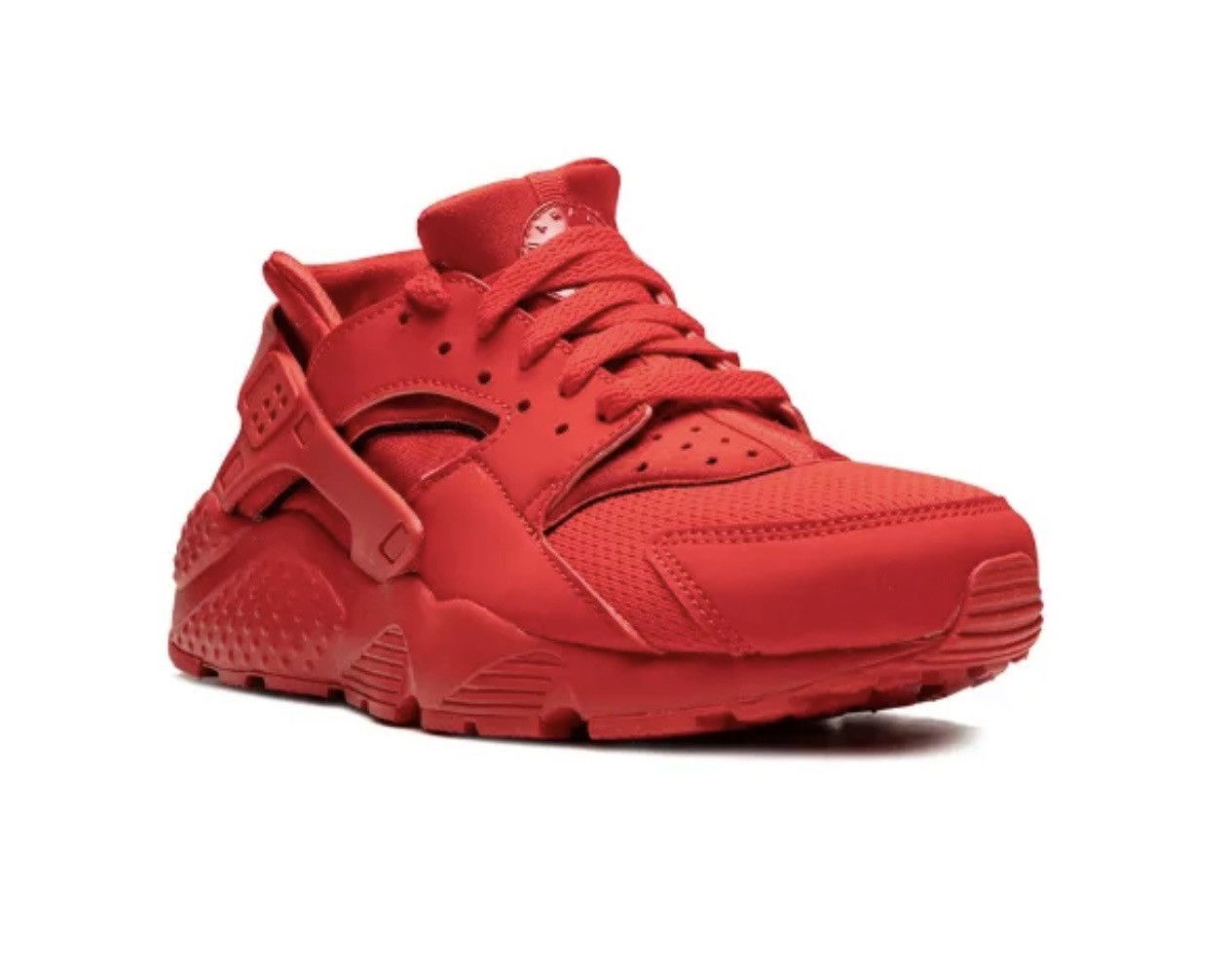 Nike Air Huarache Run All Red Size 6y